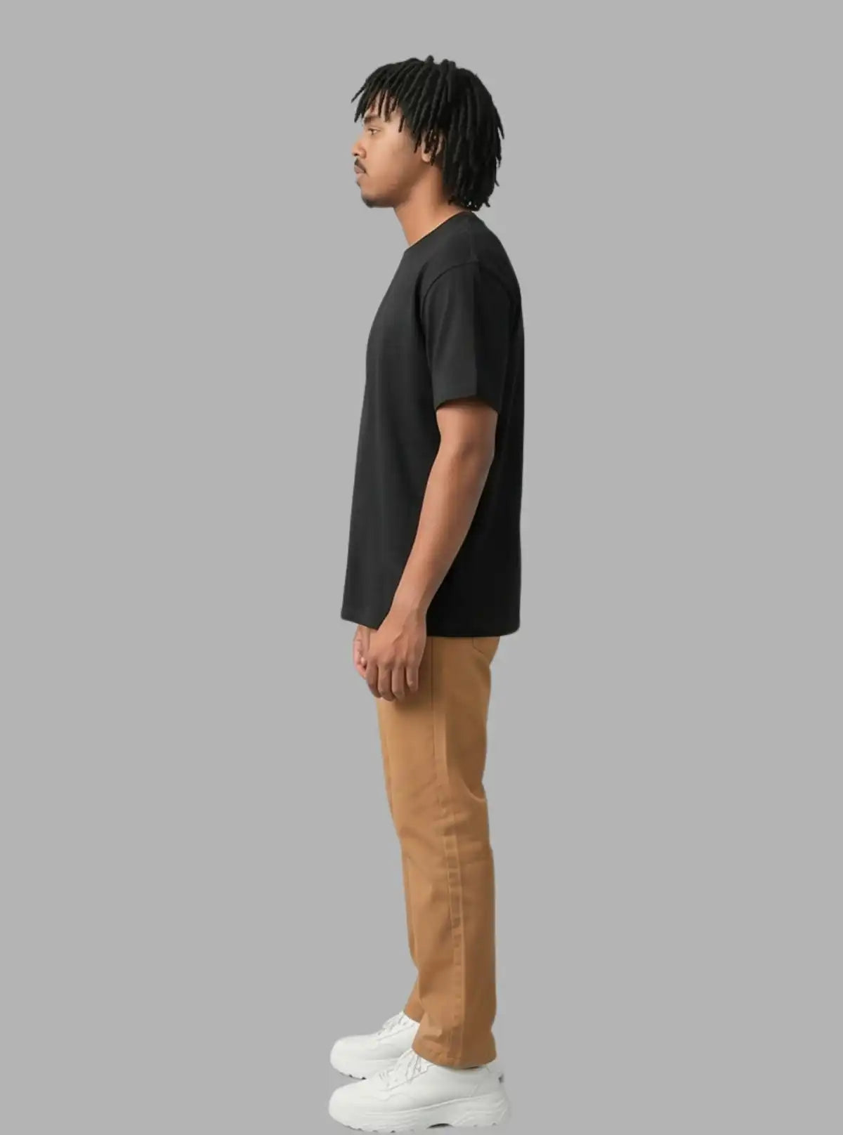 Boer and Fitch Men's Black Regular Fit Cotton T-Shirt | Essential Streetwear Crew