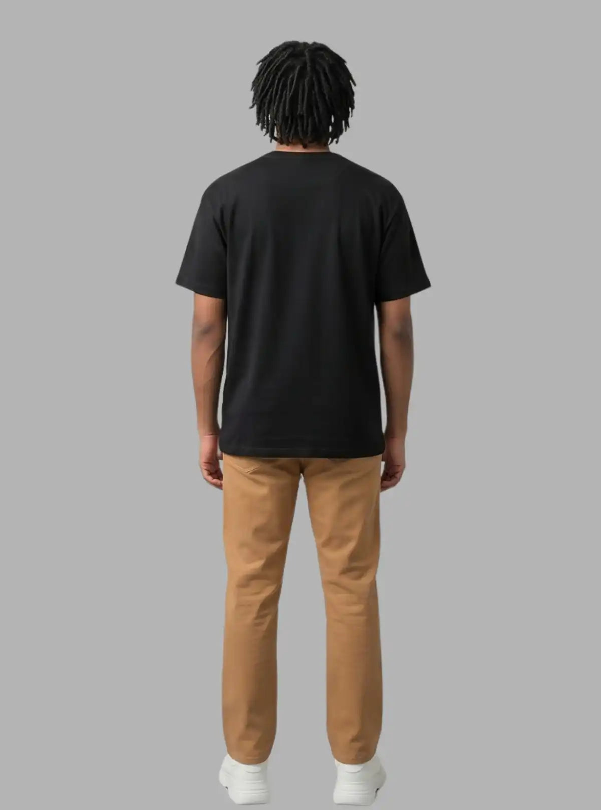 Boer and Fitch Men's Black Regular Fit Cotton T-Shirt | Essential Streetwear Crew