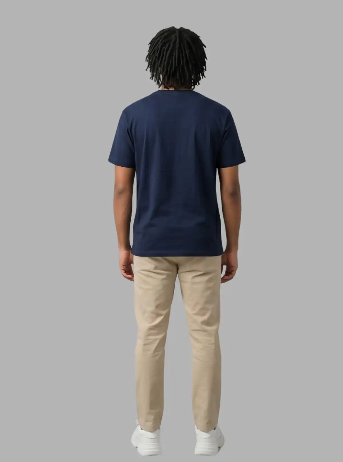 Boer and Fitch Men's Navy Nature Printed Cotton T-Shirt | Graphic Regular Fit Tee