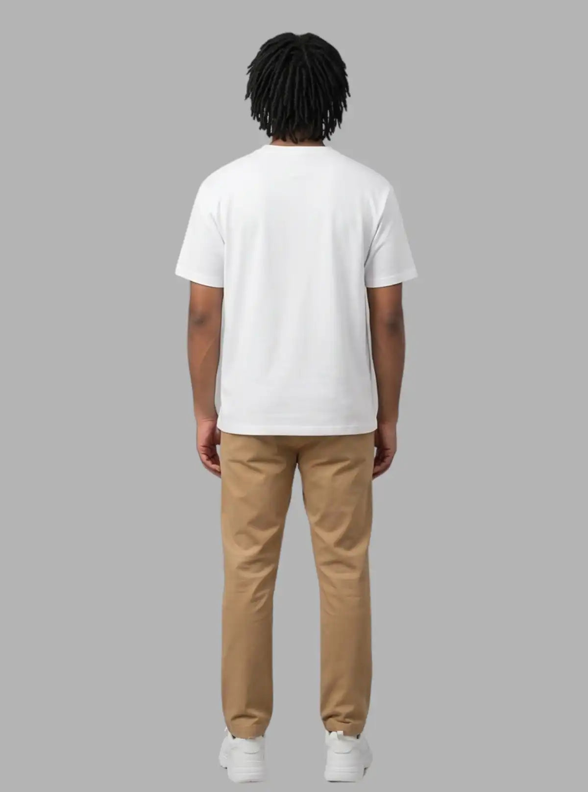 Boer and Fitch Men's White Joker Printed Cotton T-Shirt | Graphic Regular Fit Tee