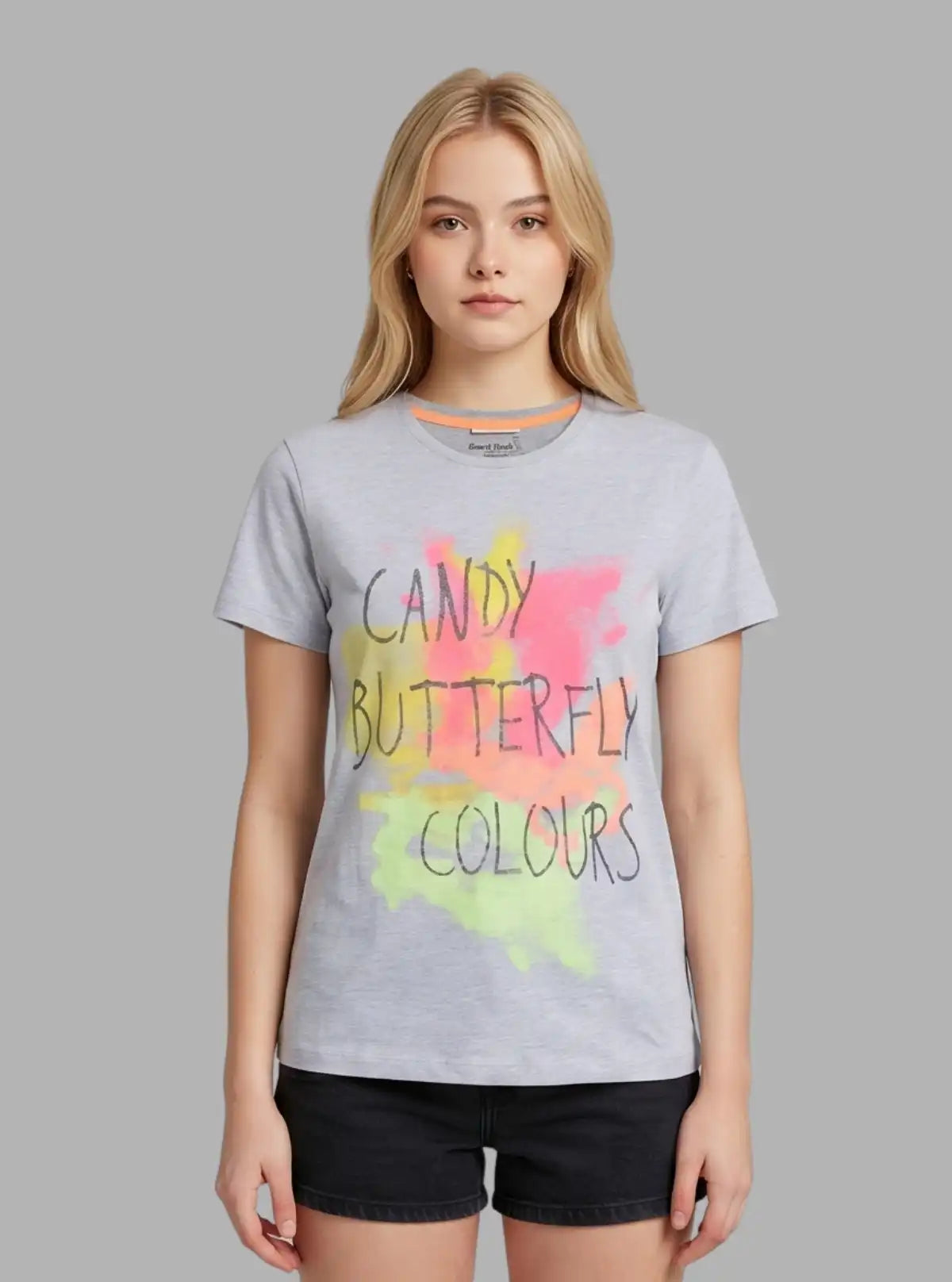 Women’s Melange Candy Print Top – Trendy & Comfortable | Boer & Fitch