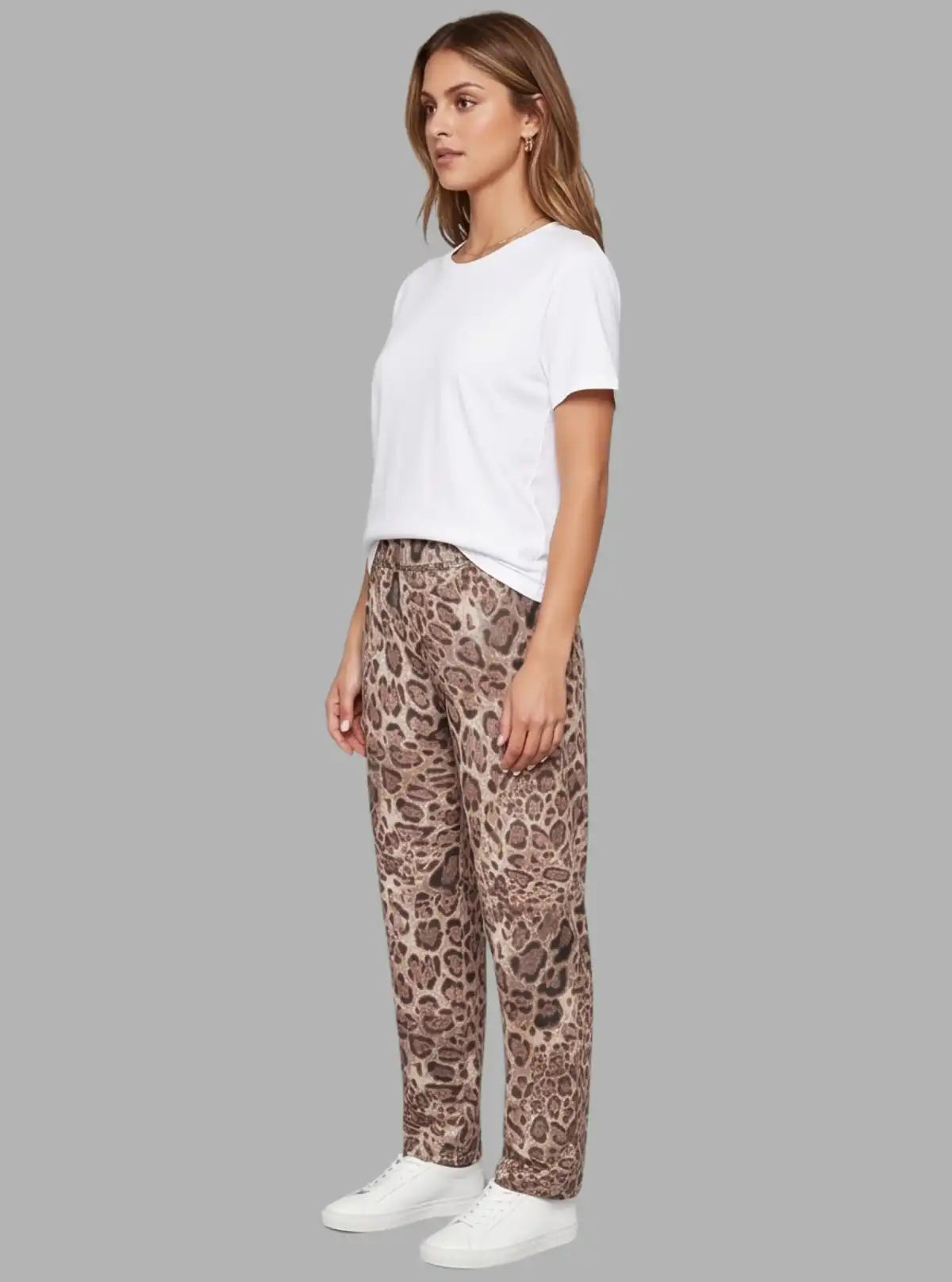 Women’s Cheetah Print Marble Legging – Stylish & Comfortable | Boer & Fitch
