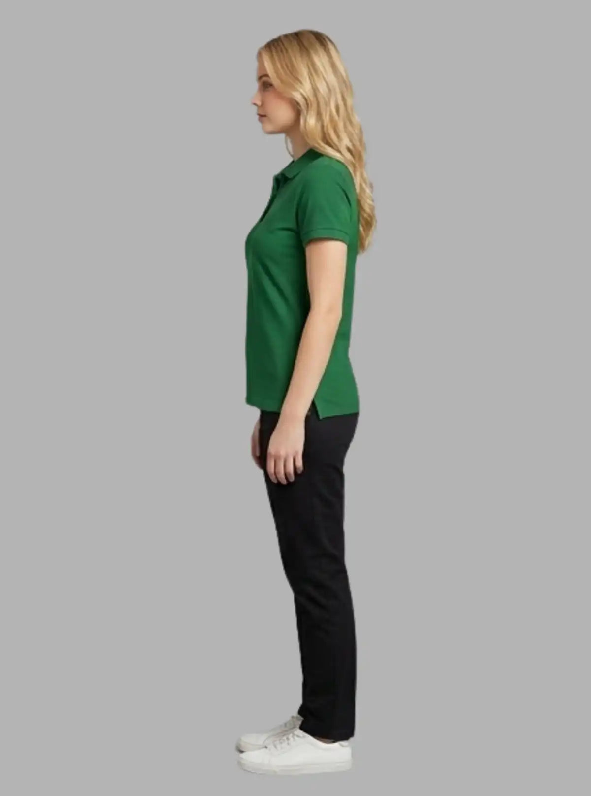 Women’s Bottle Green Polo T-Shirt – Stylish & Comfortable | Boer & Fitch