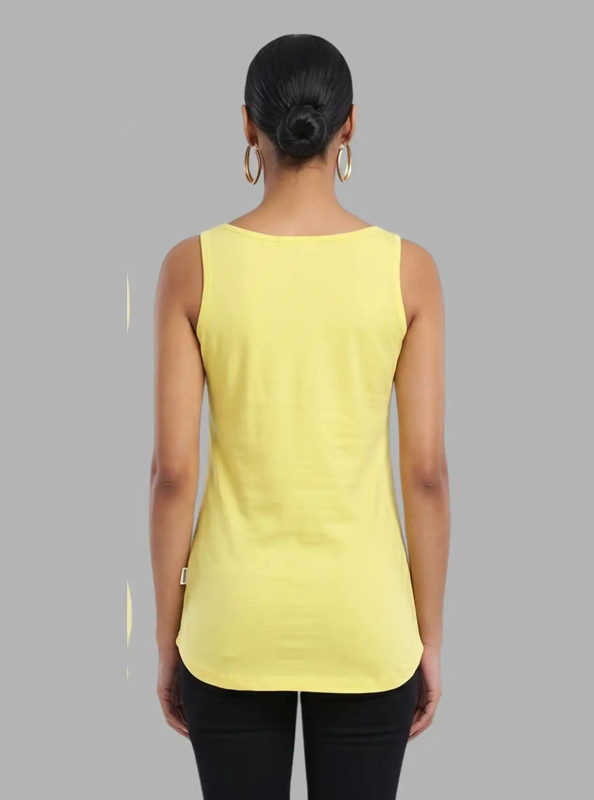 Women’s Yellow Sleeveless Stretch Top – Comfortable & Stylish | Boer & Fitch