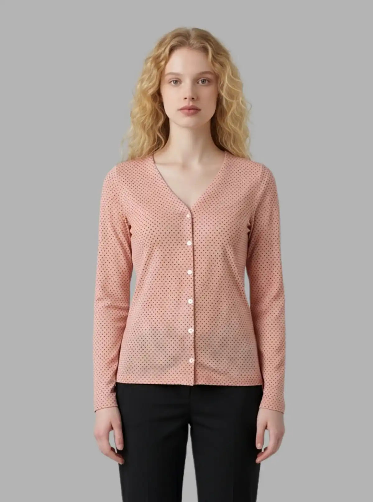 Women’s Pastel Peach Top – Soft & Stylish | Boer & Fitch