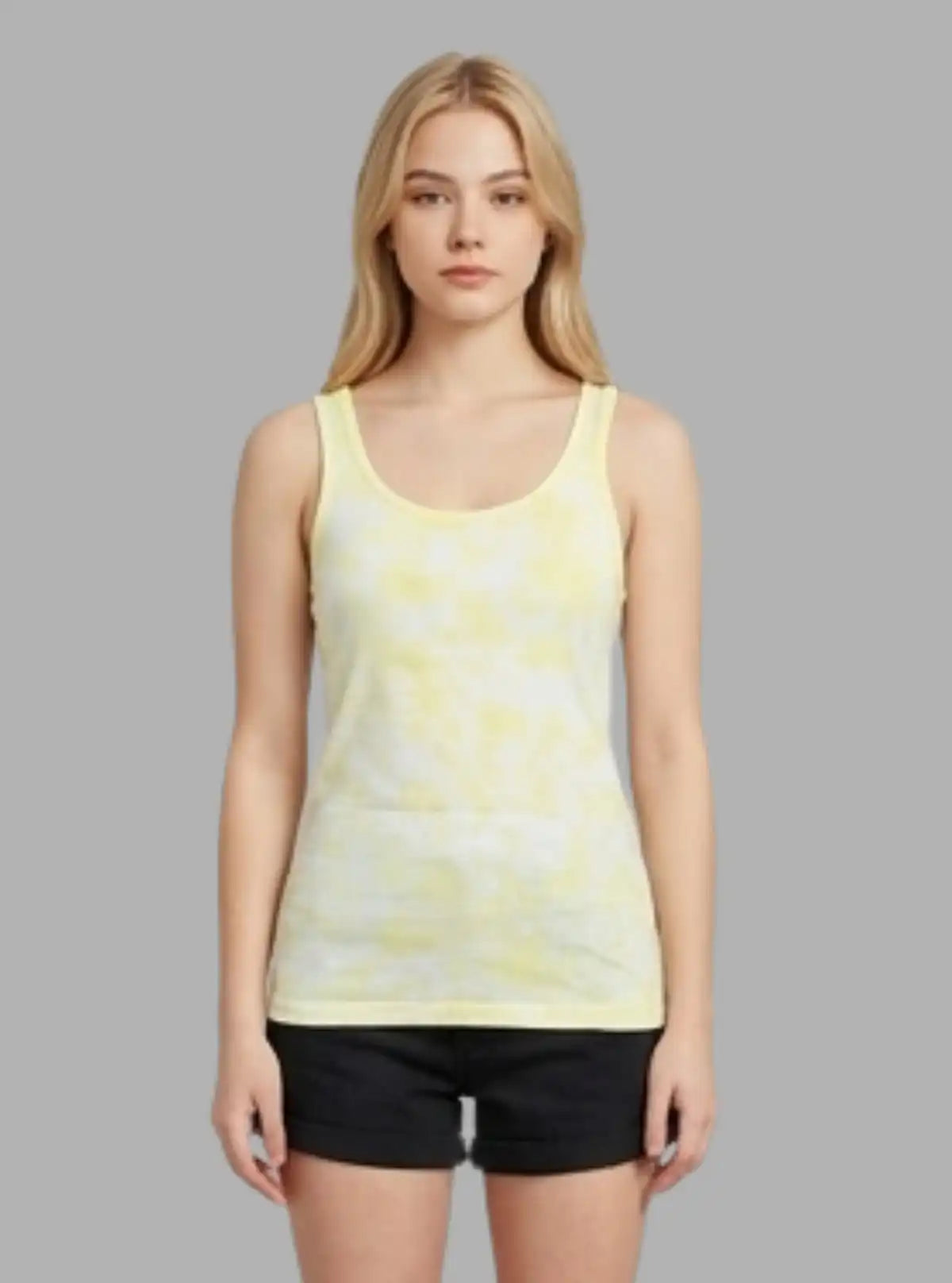 Women’s Yellow Designer Sleeveless Top – Trendy & Comfortable | Boer & Fitch