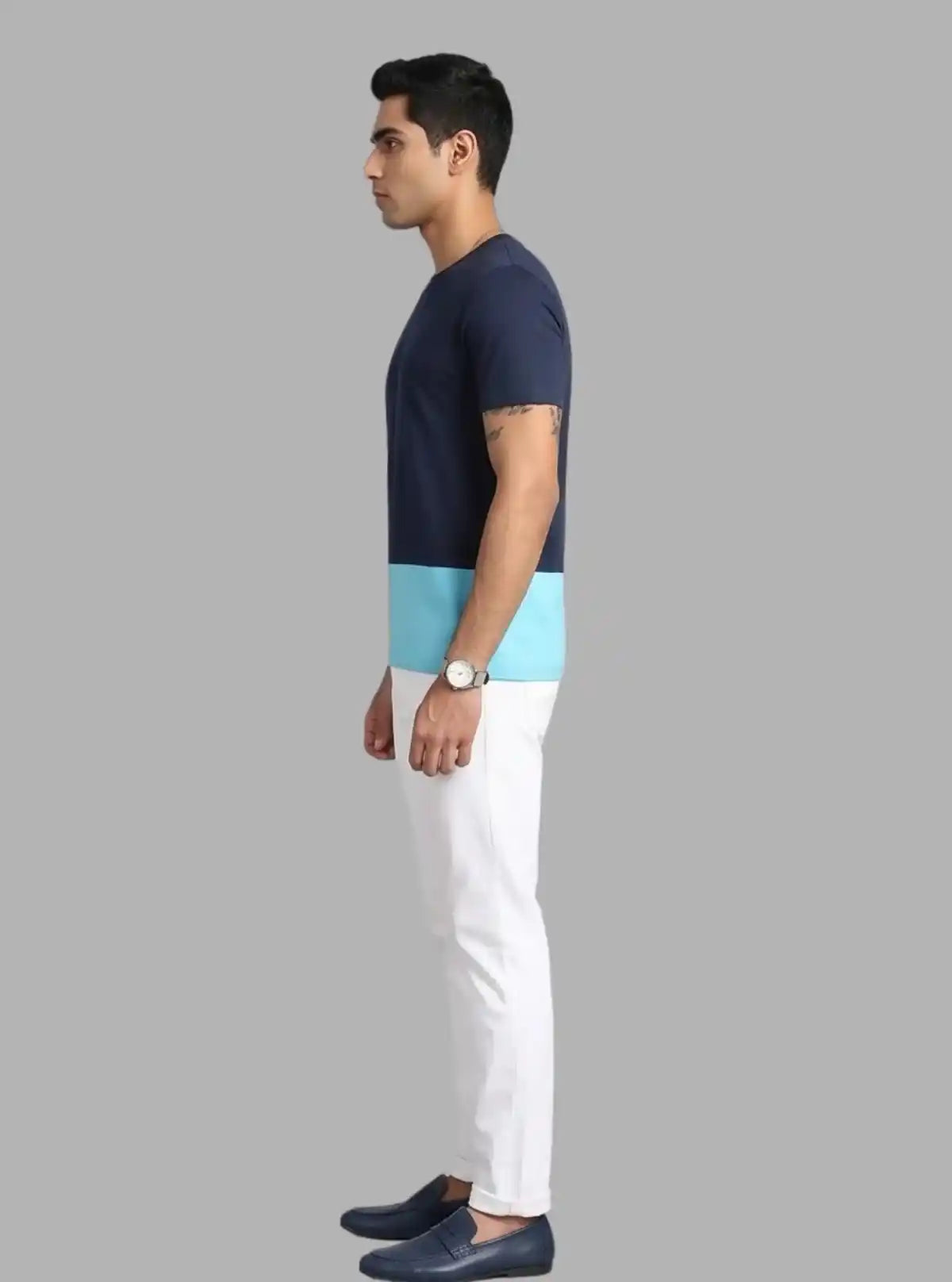 Men's Navy Classic Fit T-Shirt – Timeless Style & Everyday Comfort
