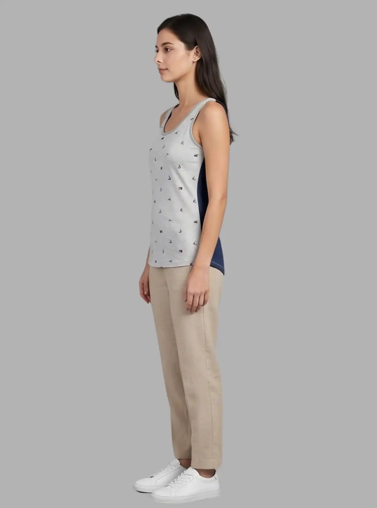 Women’s Flag Printed Sleeveless Top – Trendy & Comfortable | Boer & Fitch