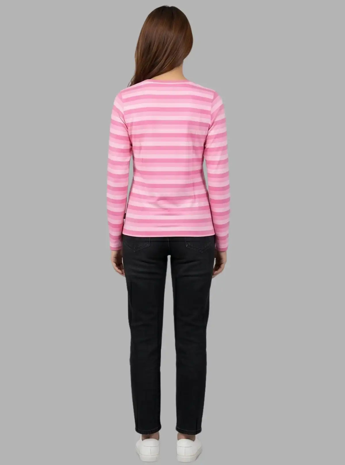 Women’s Pink Striped Top – Trendy & Comfortable | Boer & Fitch