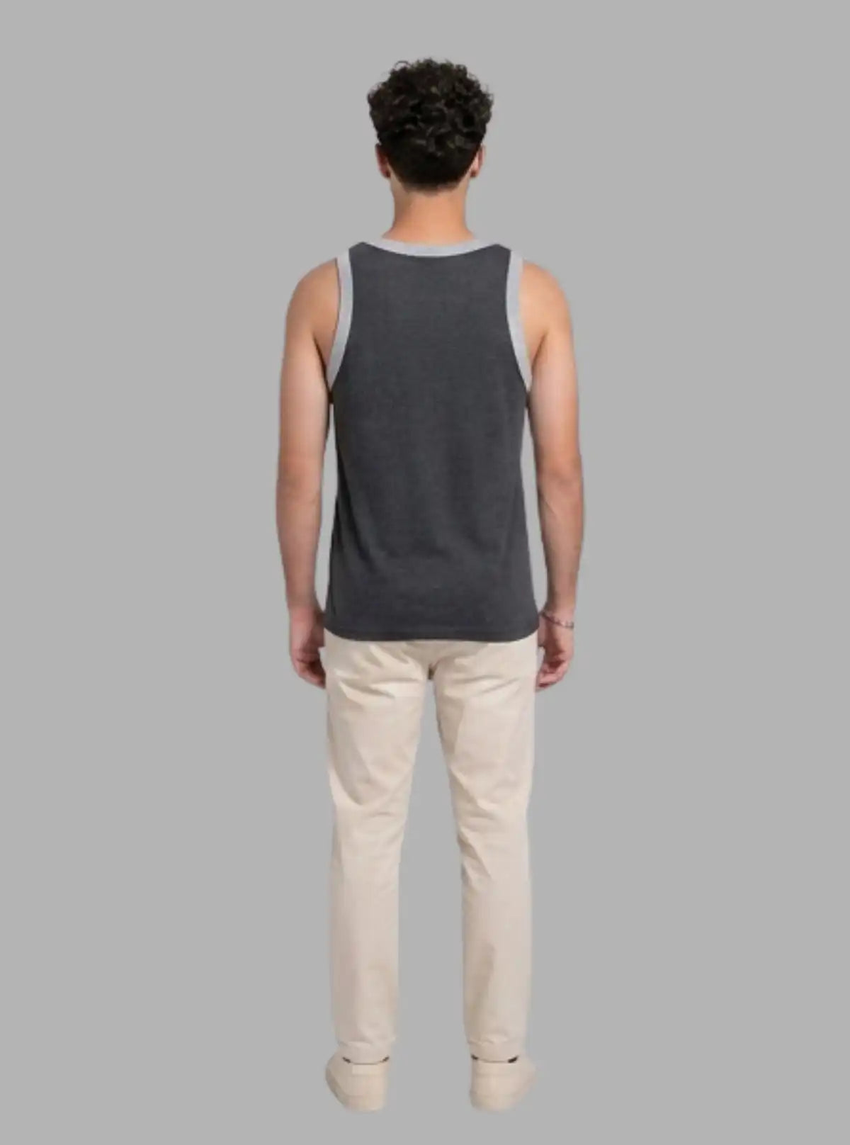 Charcoal Rib Vest for Men – Boer and Fitch