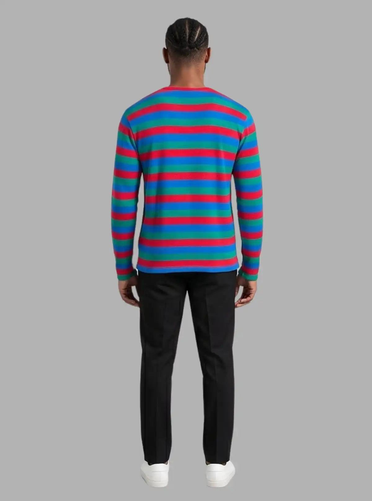 Men’s Multi-Color Pullover T-Shirt – Casual & Trendy | Boer & Fitch
