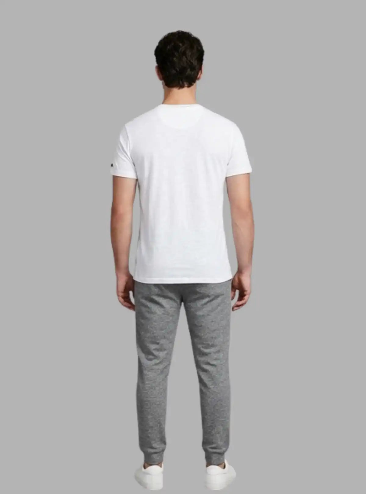 Men’s White Slub Jersey Henley T-Shirt – Stylish & Comfortable | Boer & Fitch