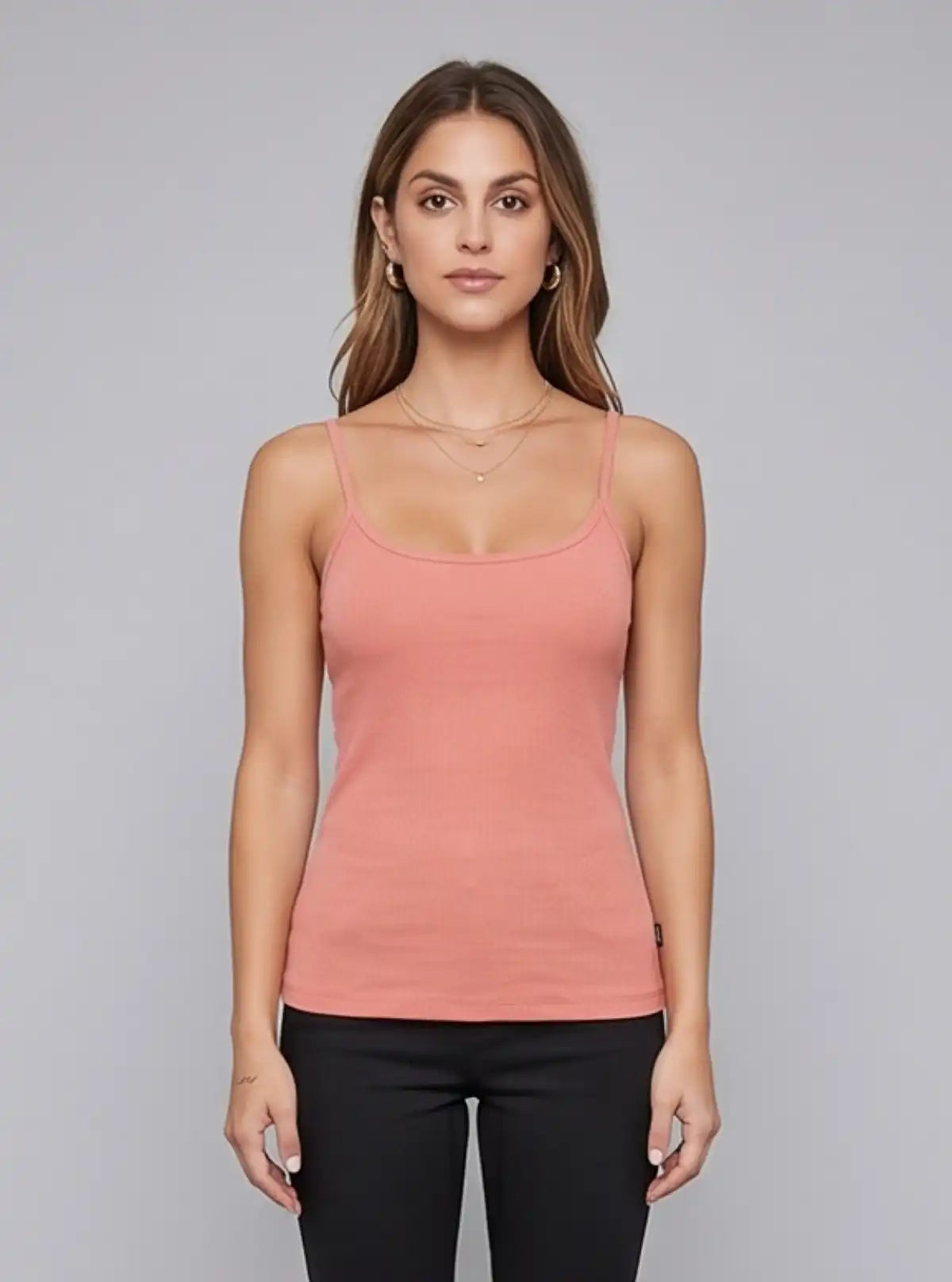 Women’s Coral Spaghetti Top – Stylish & Comfortable | Boer & Fitch