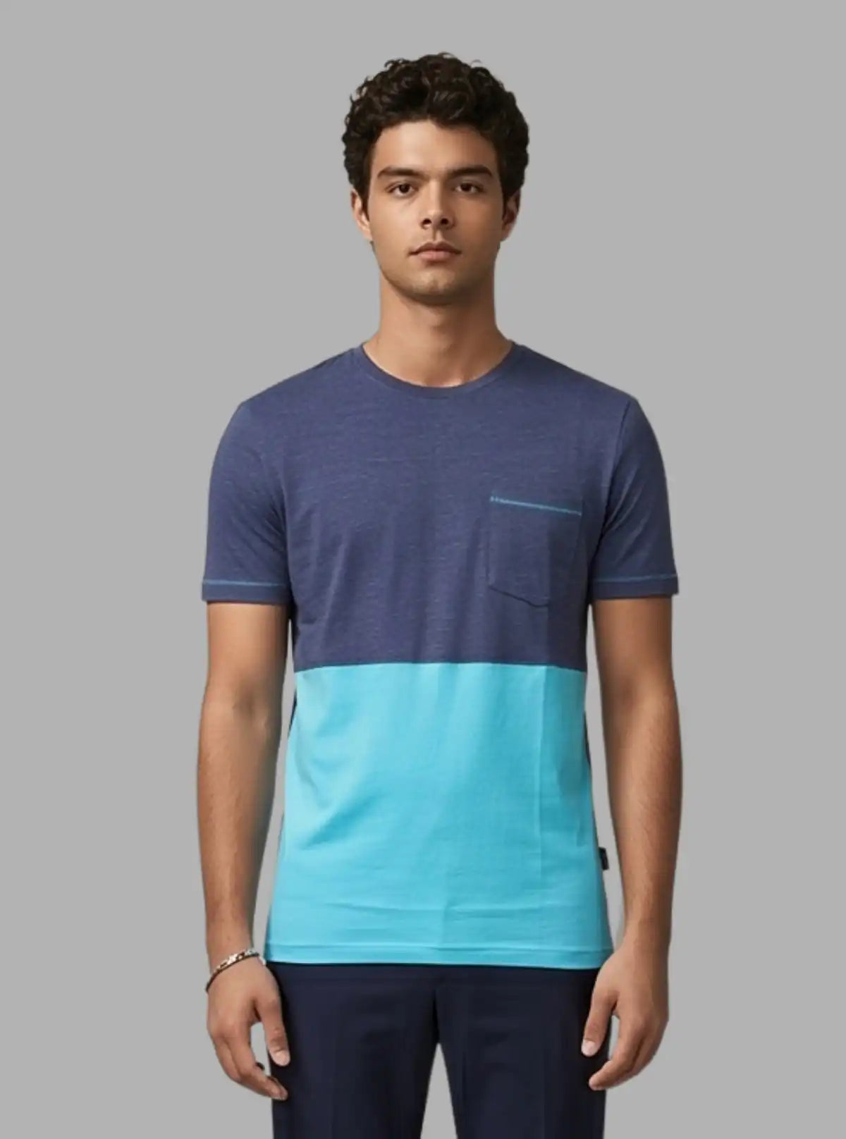 Turquoise Cut & Sew T-Shirt for Men – Boer and Fitch