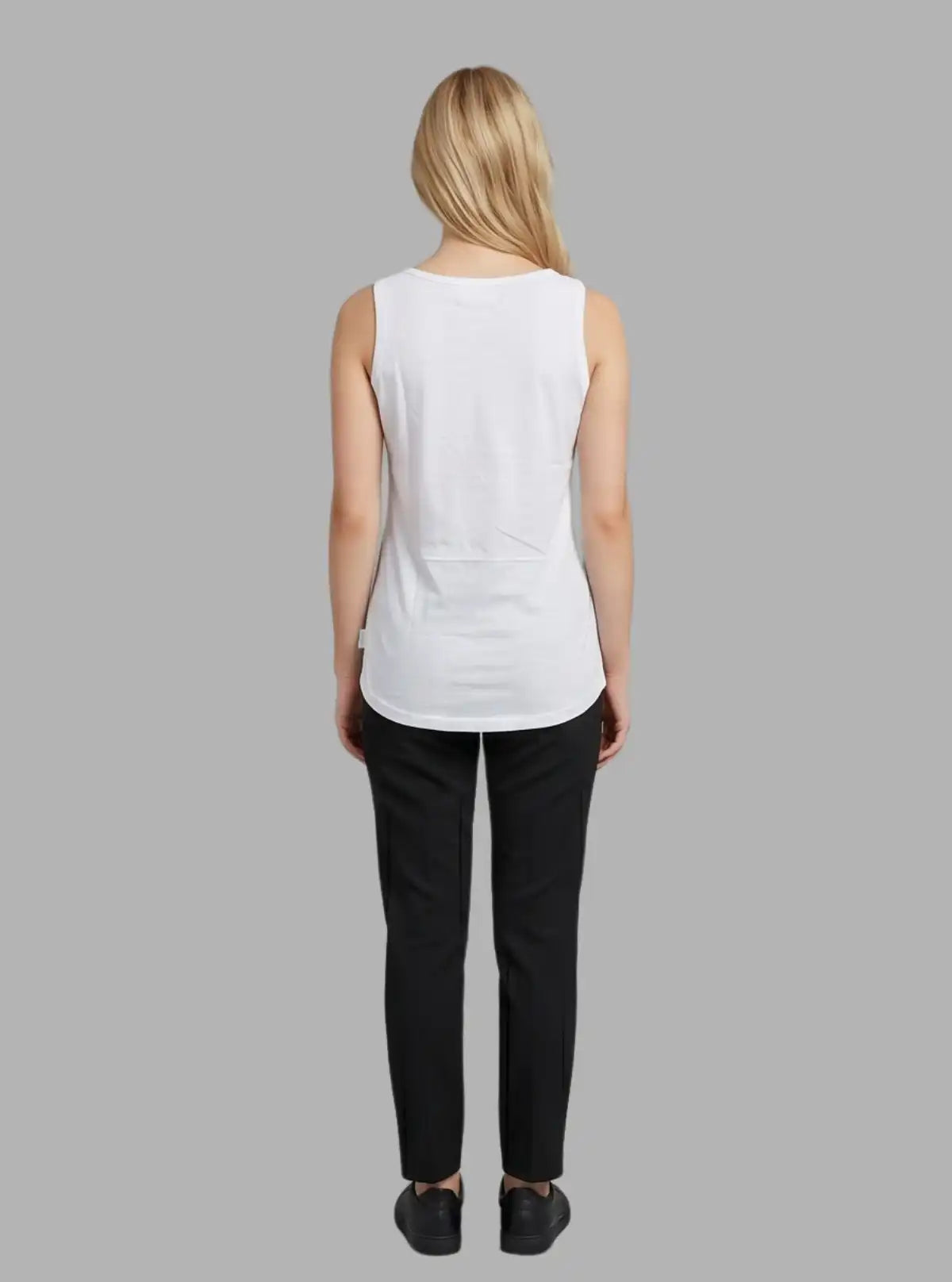 Women’s Rabbit Print Sleeveless T-Shirt – Cute & Comfortable | Boer & Fitch