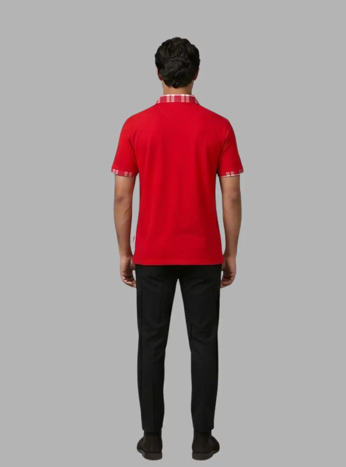 Red Twill Polo T-Shirt for Men – Premium Cotton Polo by Boer and Fitch