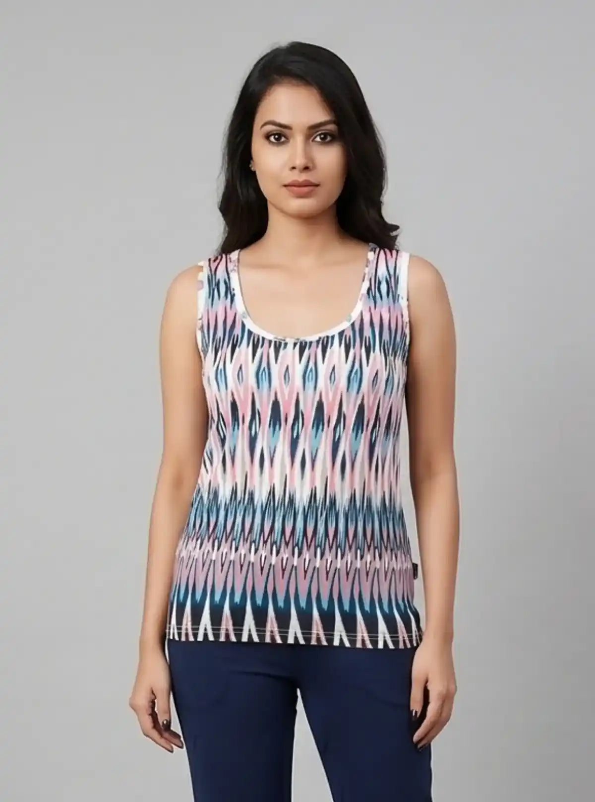 Women’s Multicolour Sleeveless Top – Boer and Fitch