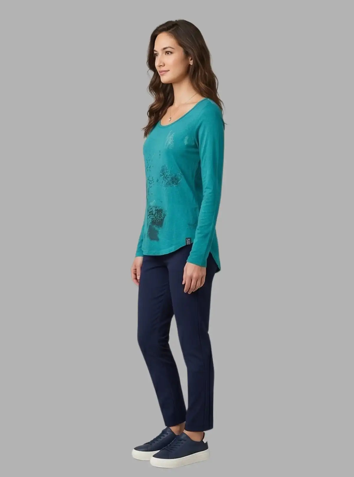 Women’s Green Forest Printed Top – Trendy & Comfortable | Boer & Fitch