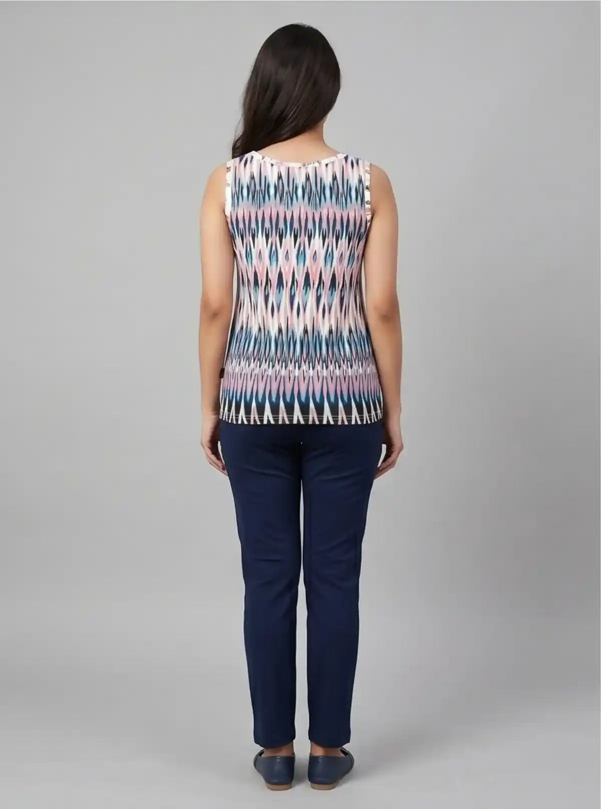 Women’s Multicolour Sleeveless Top – Boer and Fitch