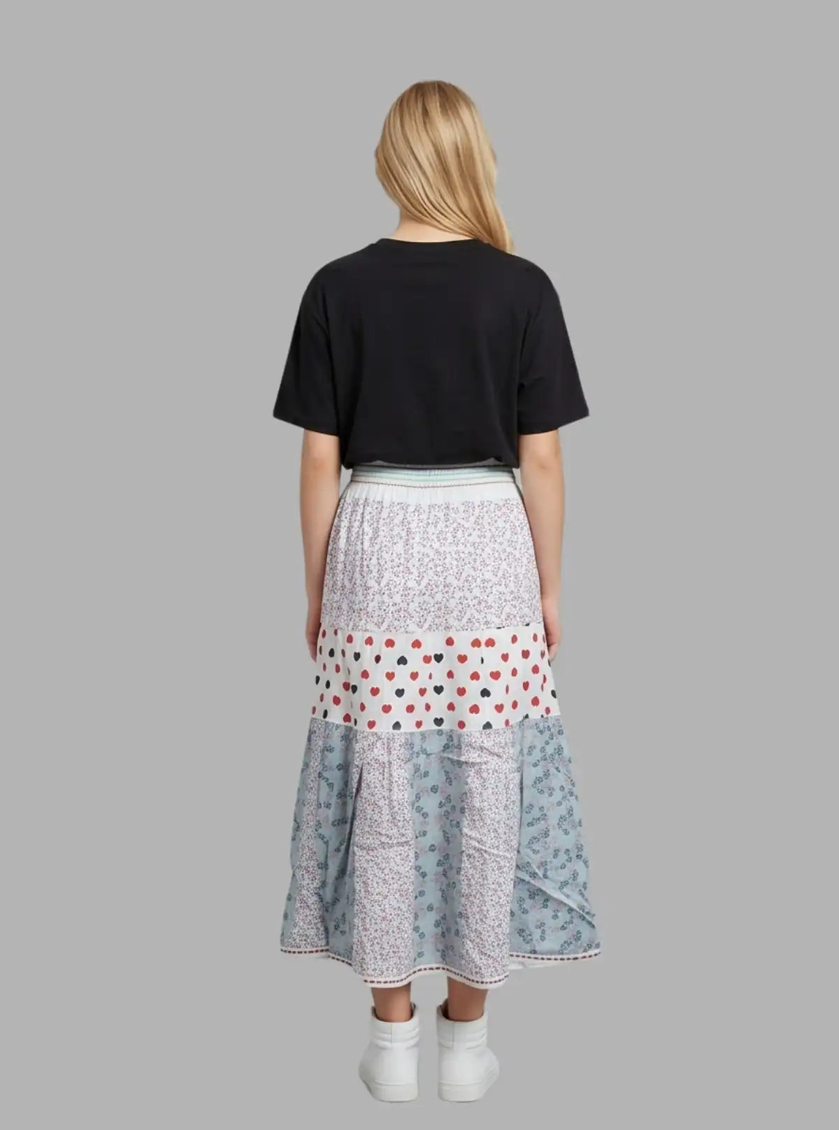 Women’s Cut & Sew Long Skirt – Elegant & Versatile | Boer & Fitch