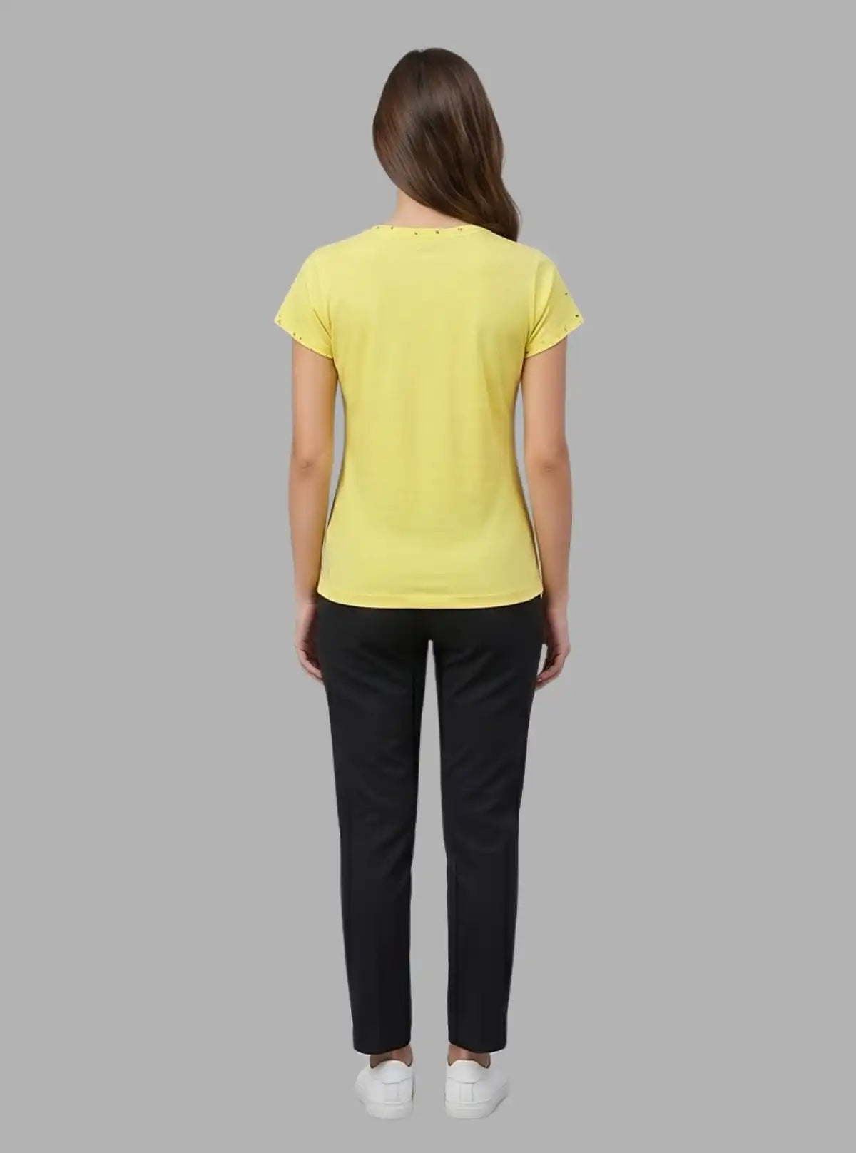 Women’s Yellow AOP Printed Top – Trendy & Comfortable | Boer & Fitch