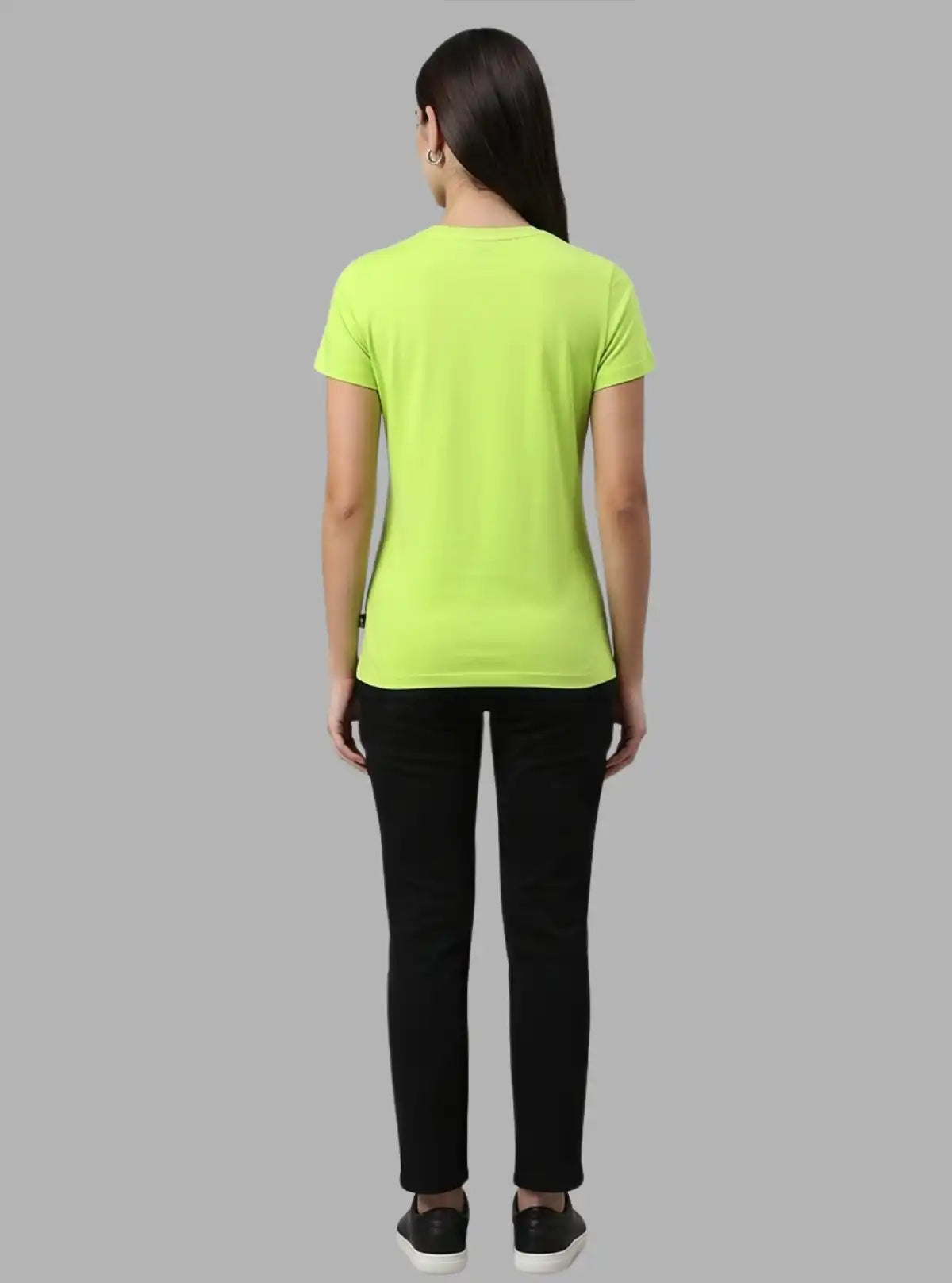 Women's Limmette Solid Crew Neck Cotton Slub Jersey Short Sleeve T-Shirt by Boer and Fitch