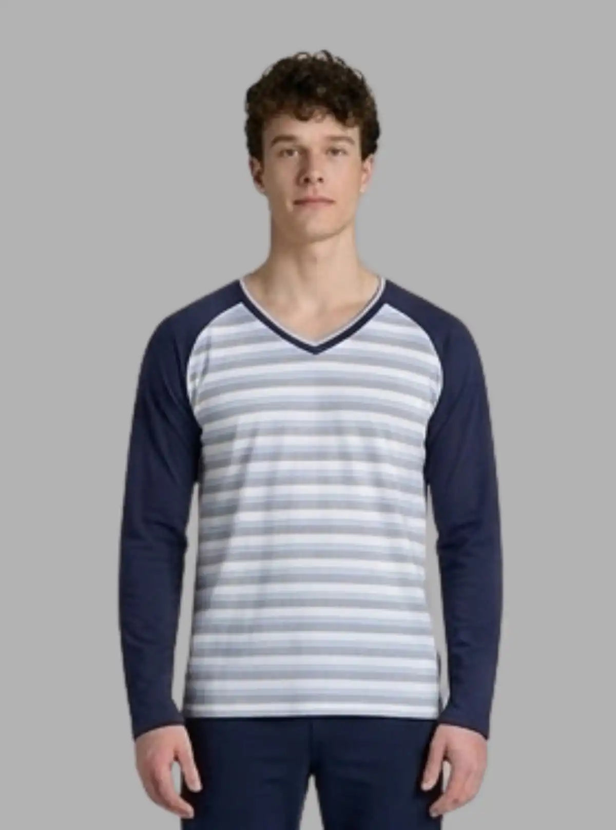 Raglan Striped T-Shirt for Men – Boer and Fitch