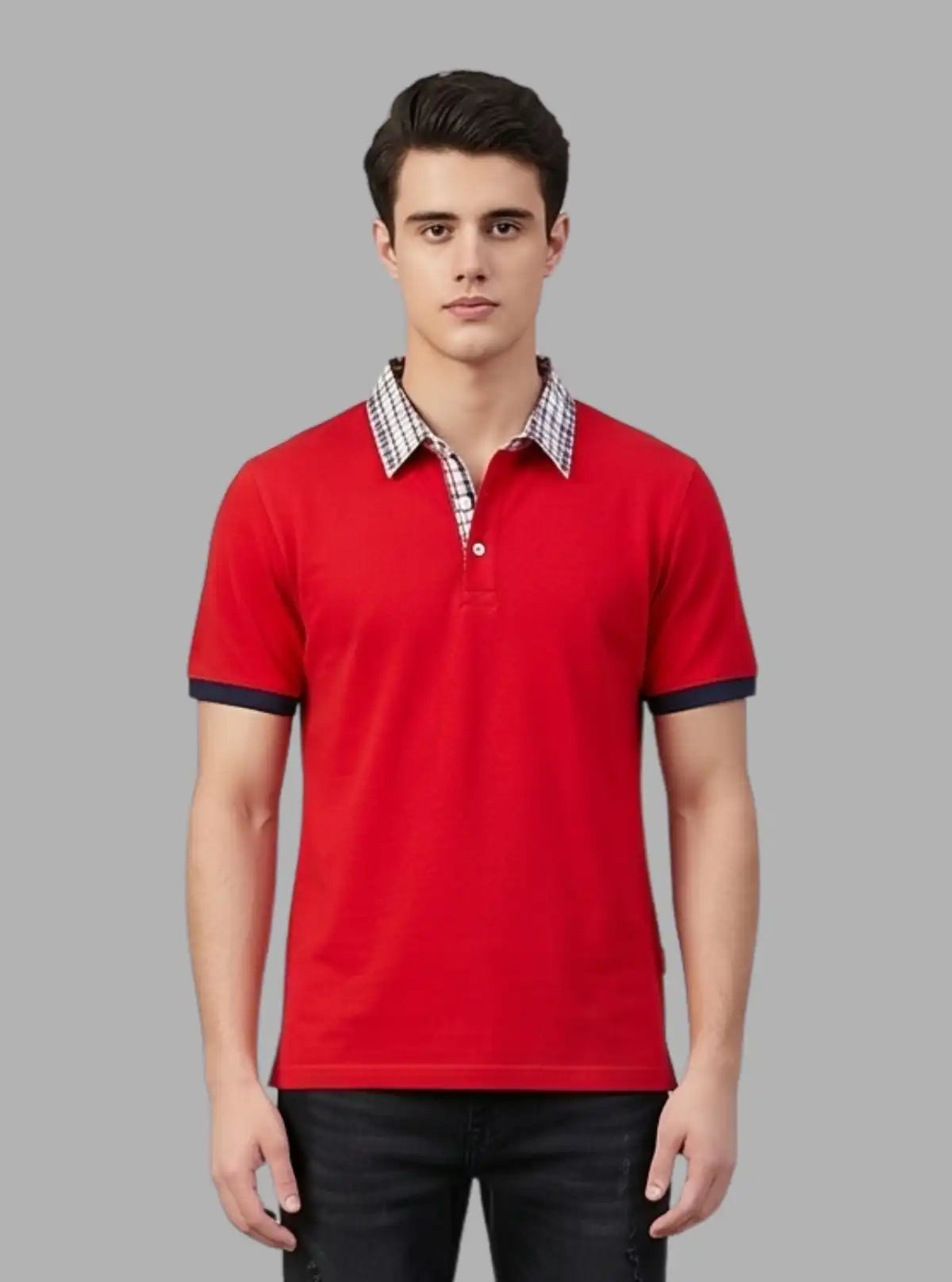 Classic Red Polo Pique T-Shirt for Men – Boer and Fitch