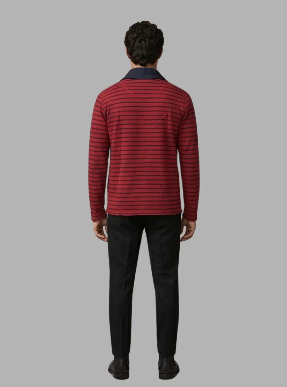 Red Shawl Collar Cardigan Set for Men – Boer and Fitch