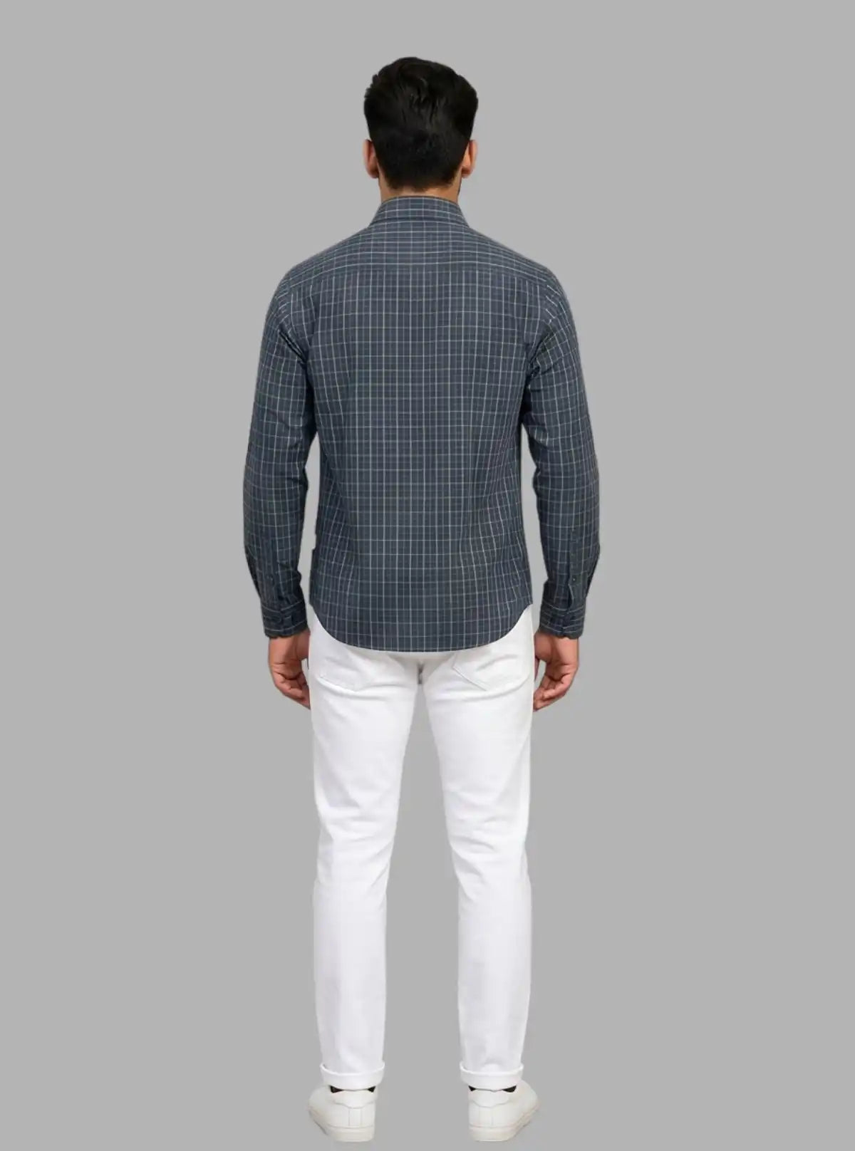 Classic Checked Slim Fit Full Sleeve Shirt for Men – Casual & Smart by Boer and Fitch