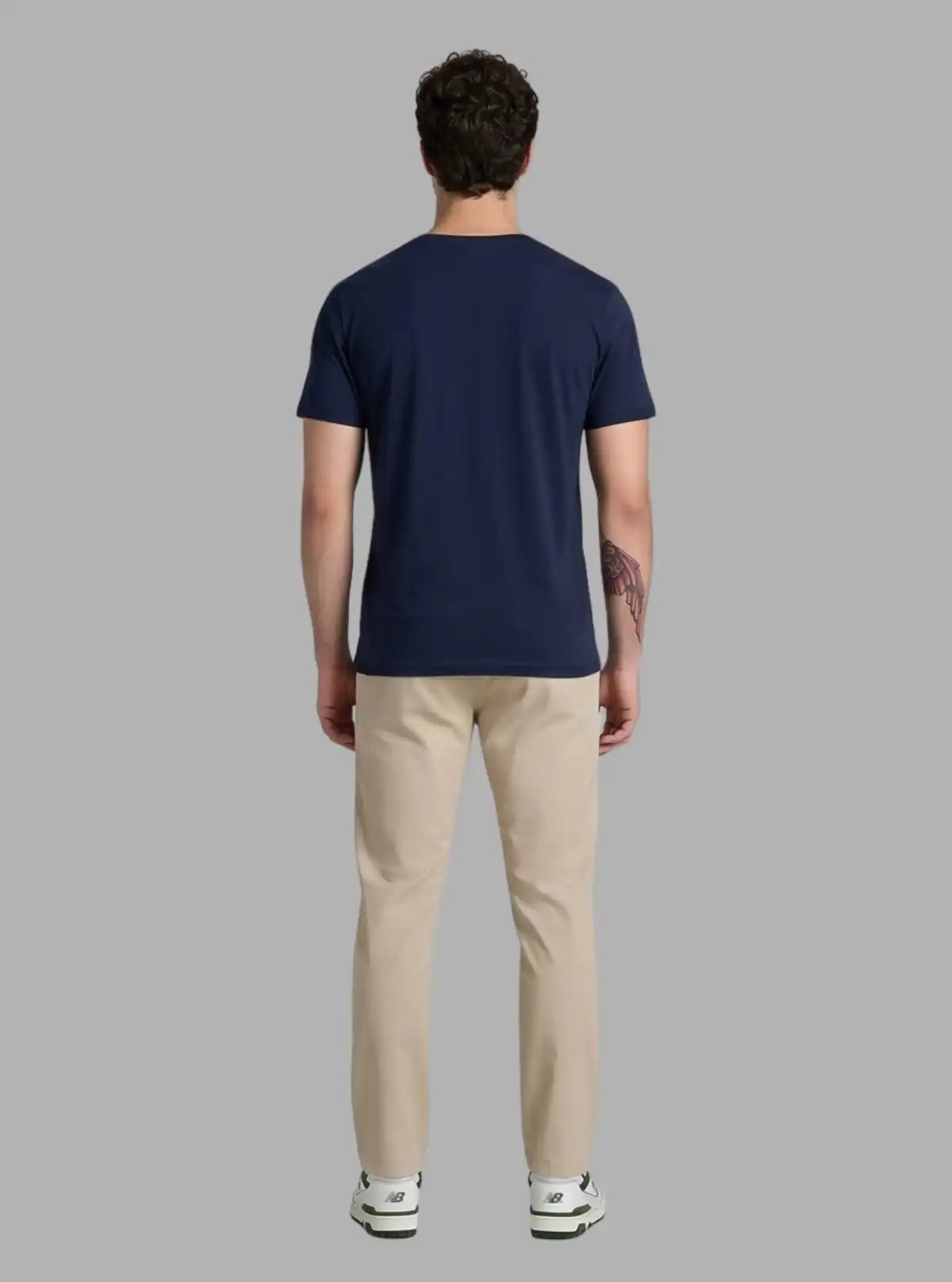 Navy Crew Neck T-Shirt for Men – Boer and Fitch