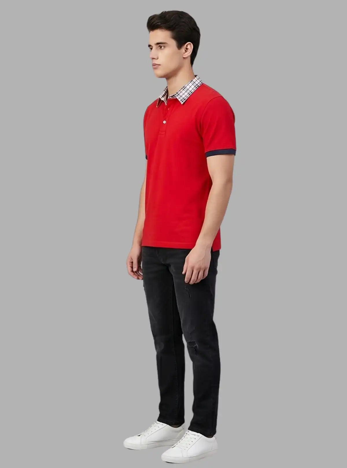 Classic Red Polo Pique T-Shirt for Men – Boer and Fitch