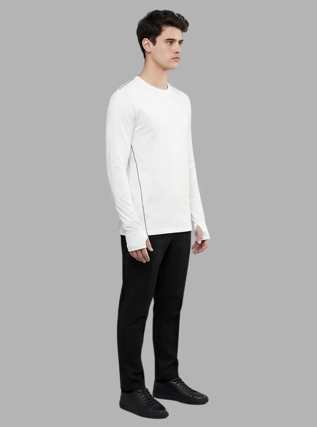 White Full Sleeve T-Shirt – Boer and Fitch