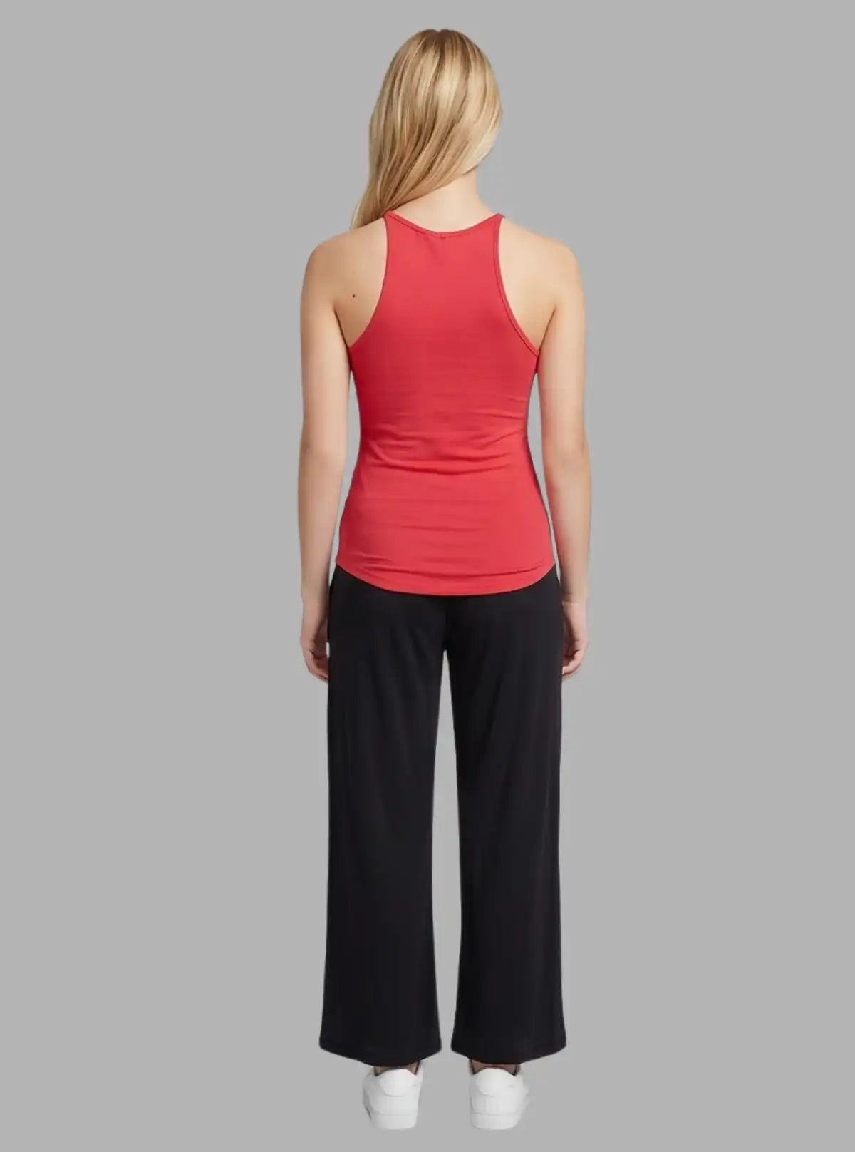 Women’s Coral Ribbed Tank Top – Stylish & Comfortable | Boer & Fitch