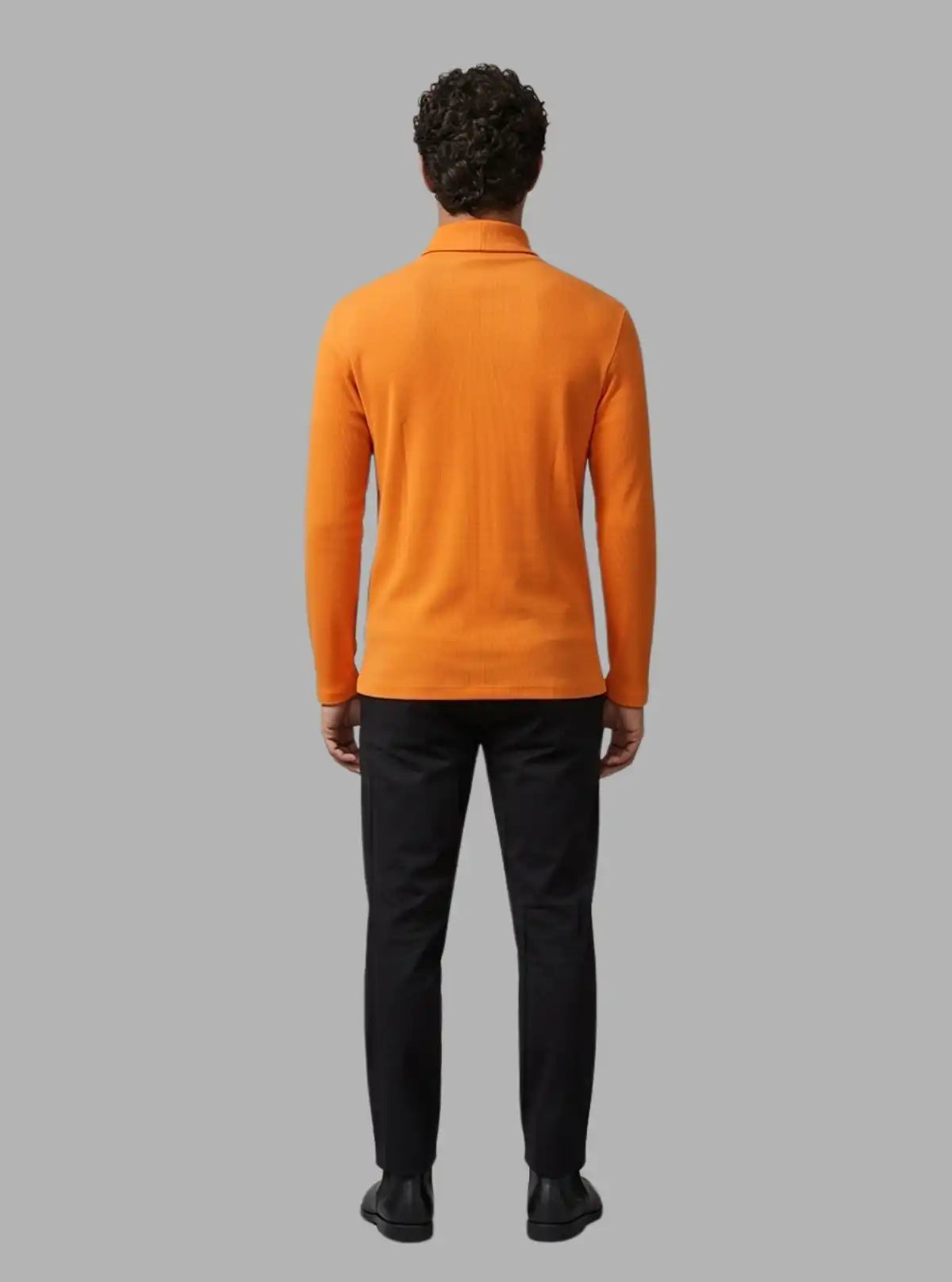Orange Turtle Neck Sweatshirt – Boer and Fitch