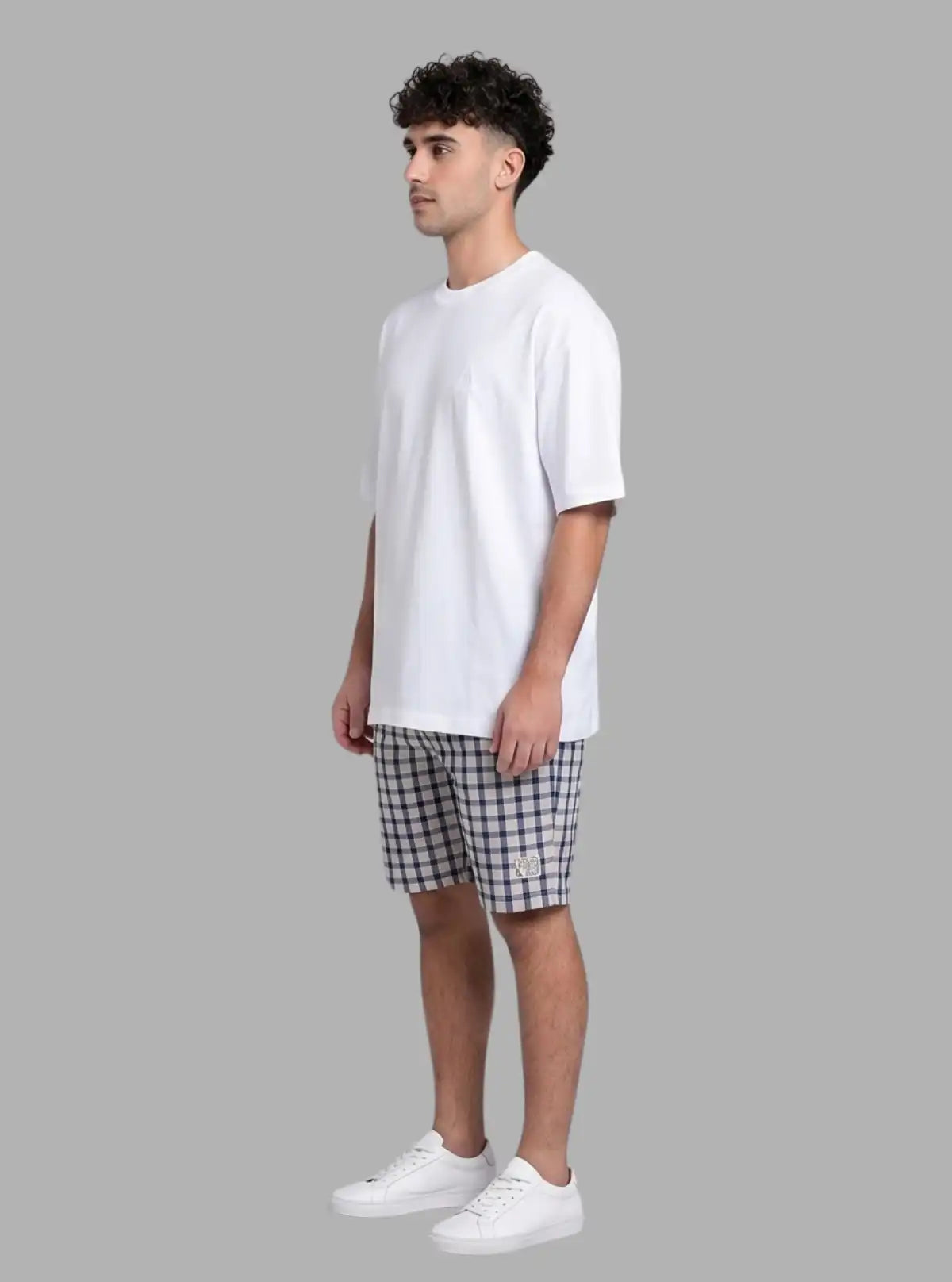 Boer and Fitch Men’s Sandal Broad Check Cotton Shorts – Casual Summer Wear