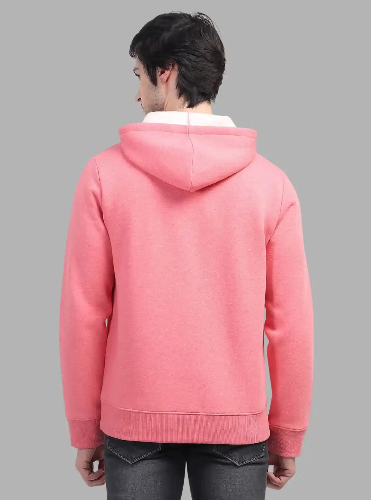 Men’s Pink Garment Dyed Sweatshirt – Soft-Tone Streetwear Classic