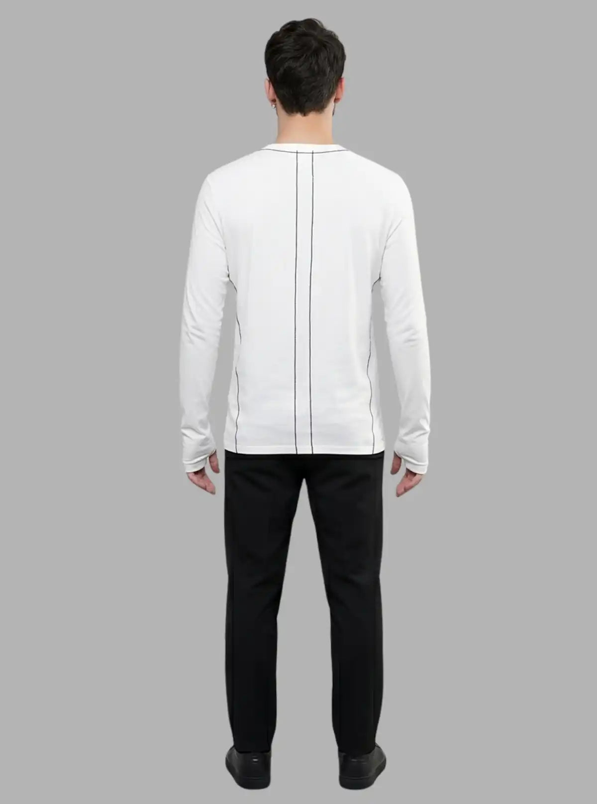 White Full Sleeve T-Shirt – Boer and Fitch