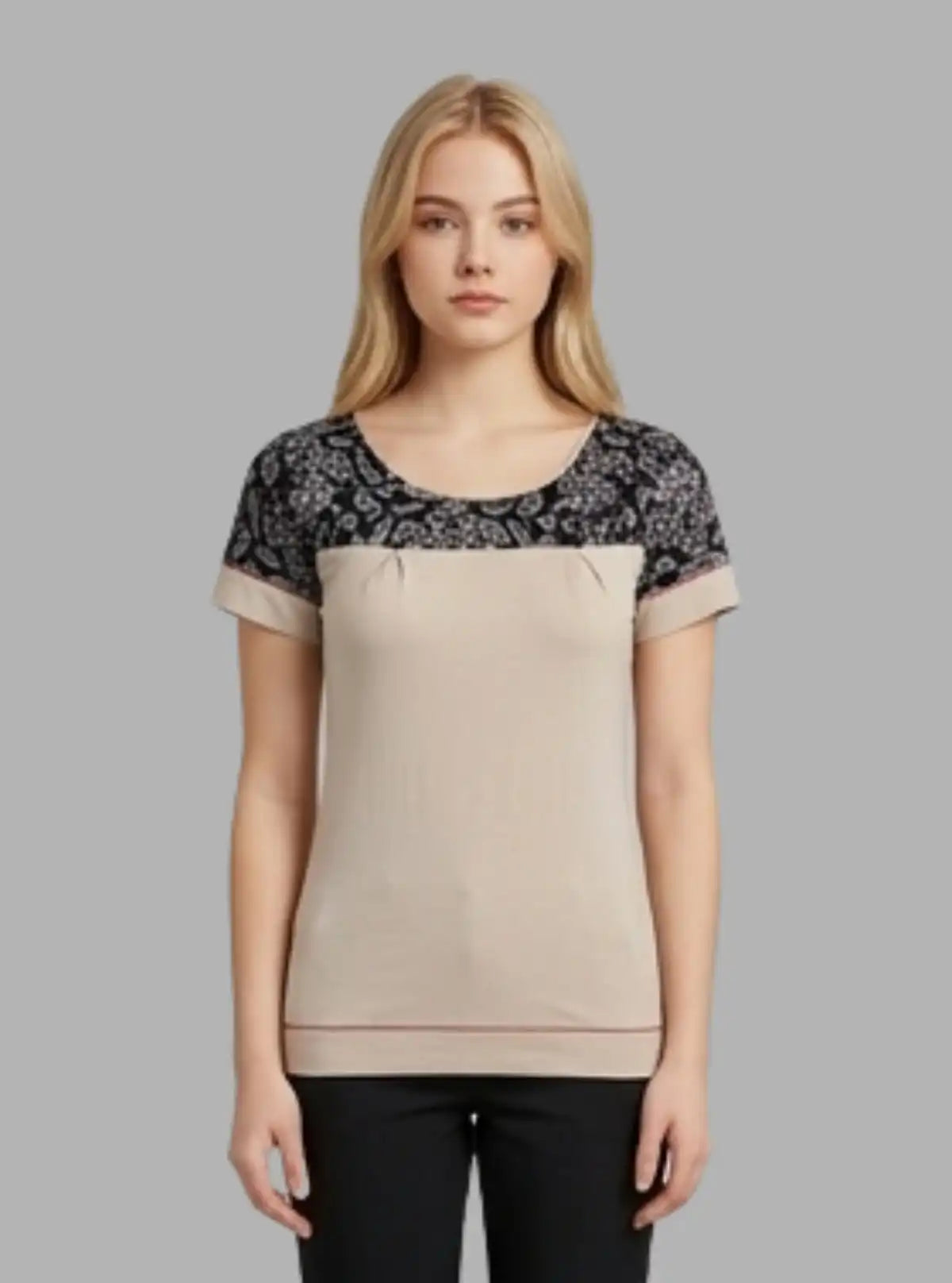 Women’s Sand Cut and Sew Top – Stylish & Comfortable | Boer & Fitch