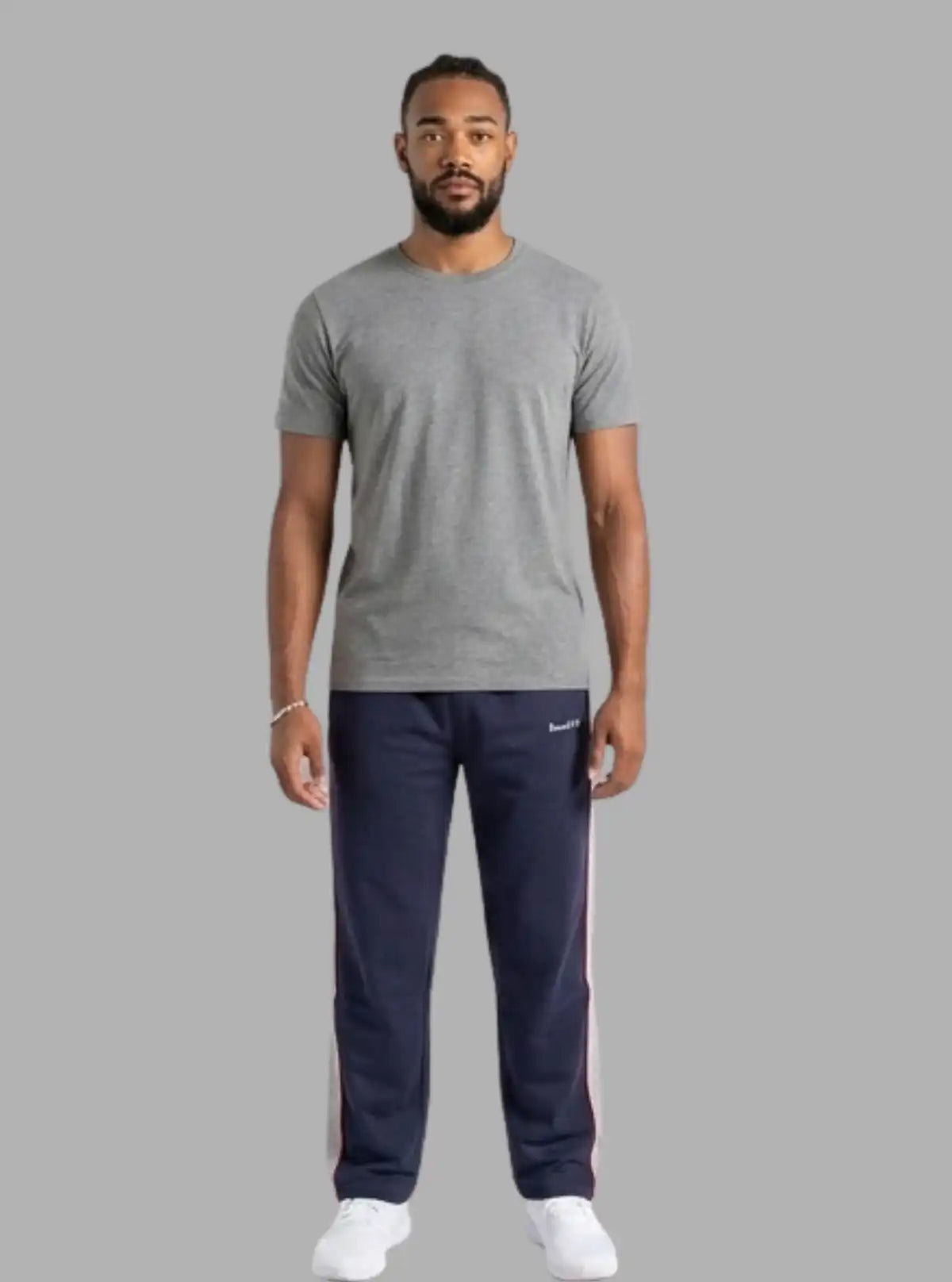 Men’s Navy Cut & Sew Track Phant  – Sleek, Smart & Comfortable 