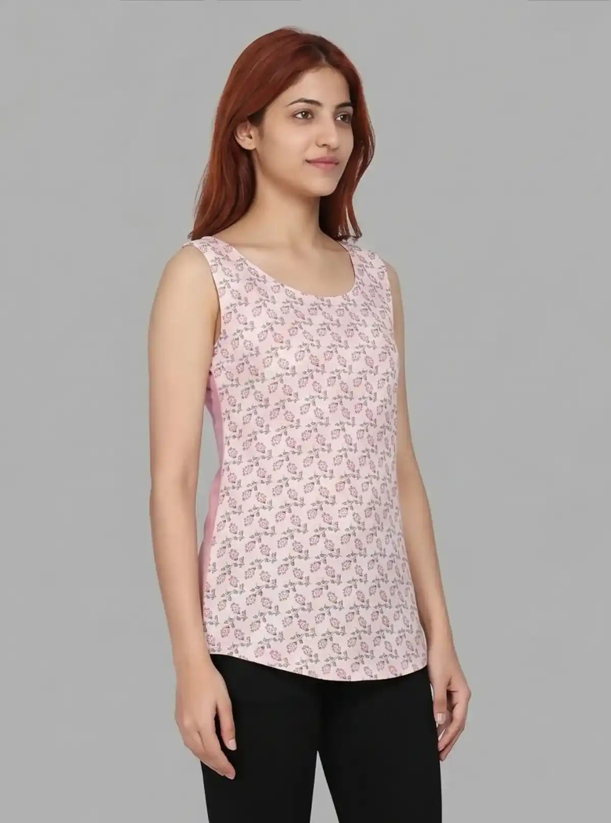 Women’s Pink Graphic Print Top – Boer and Fitch