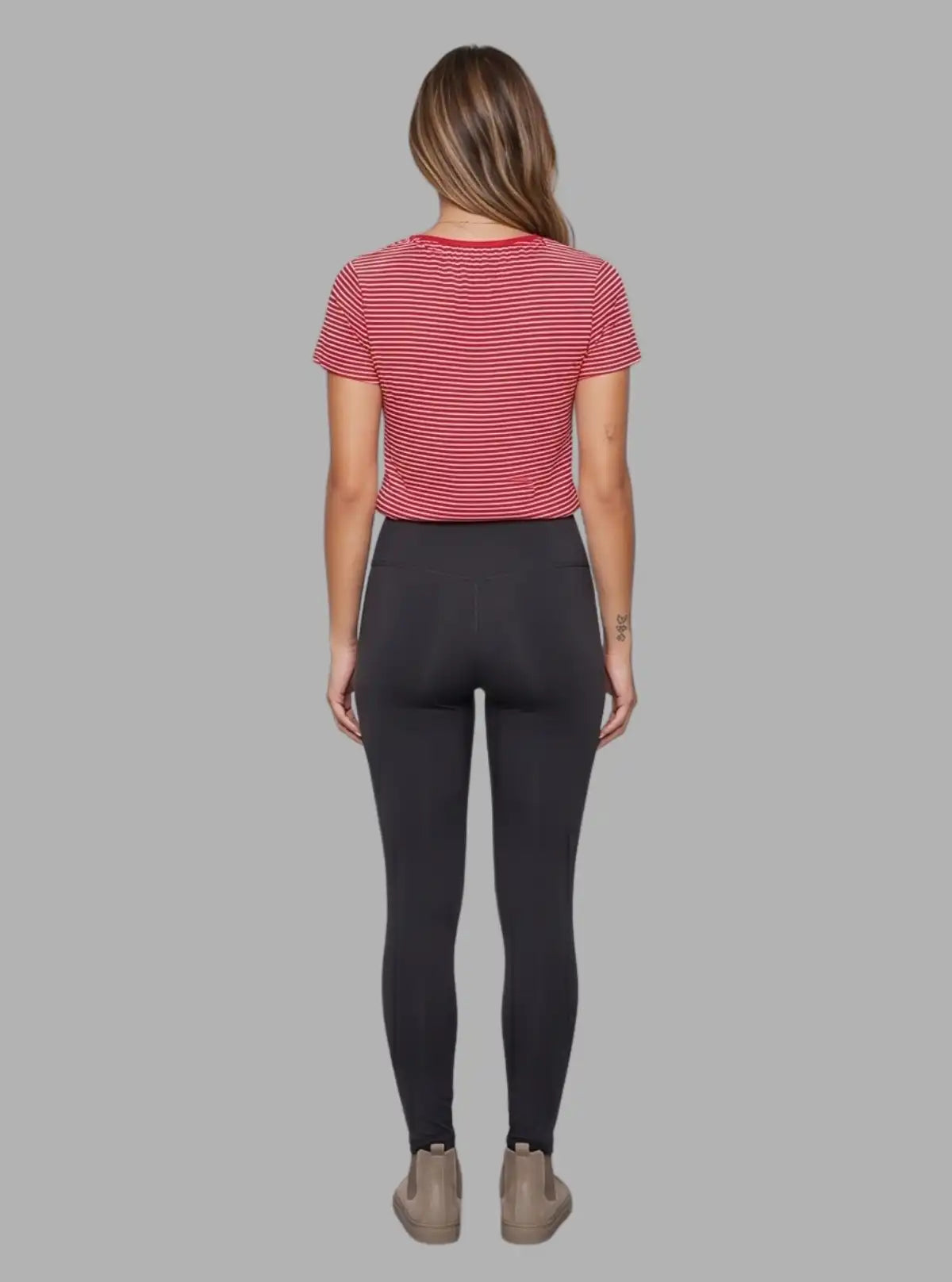 Women’s Red Striped Crushed Top – Trendy & Comfortable | Boer & Fitch