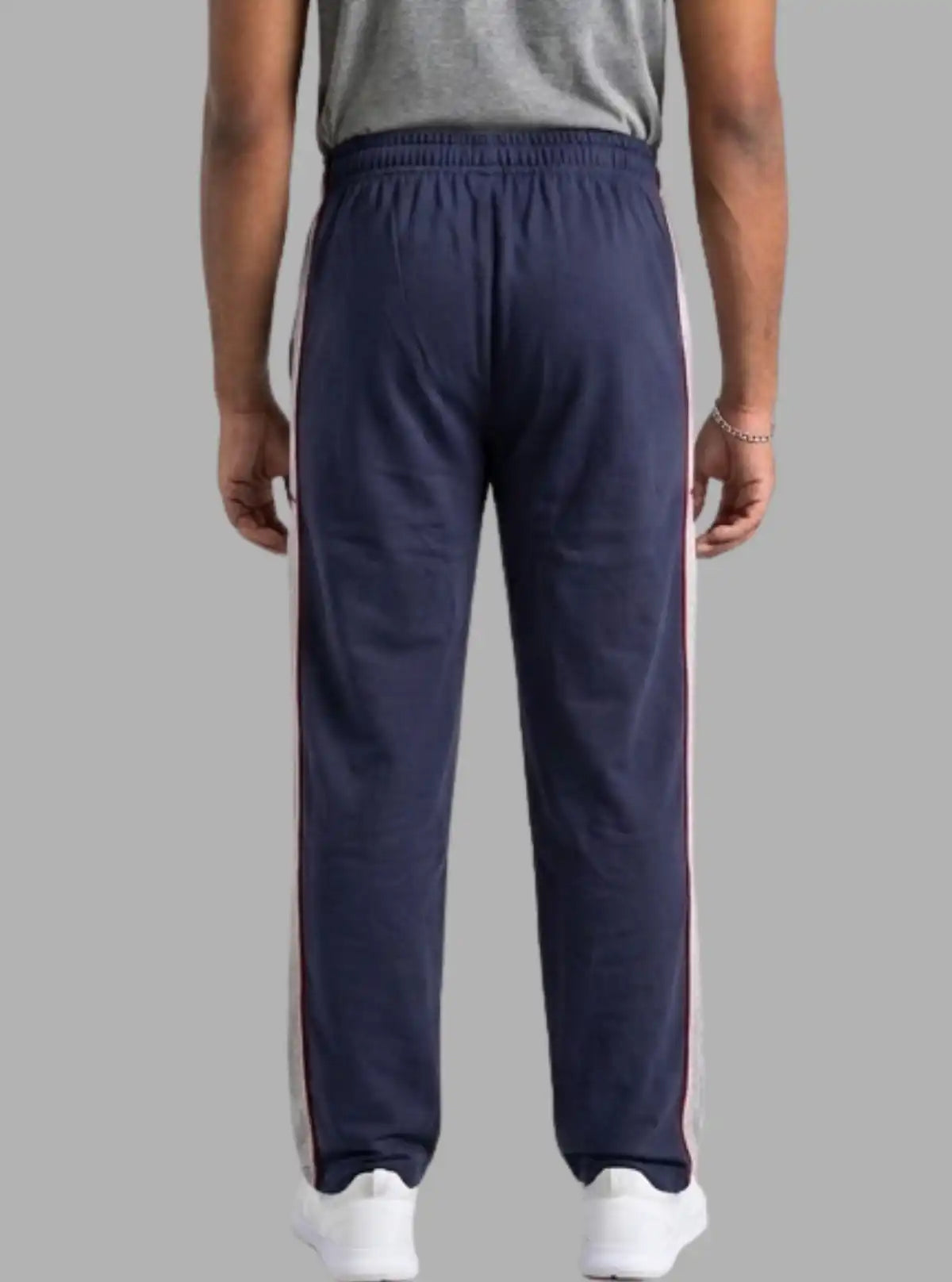 Men’s Navy Cut & Sew Track Phant  – Sleek, Smart & Comfortable 