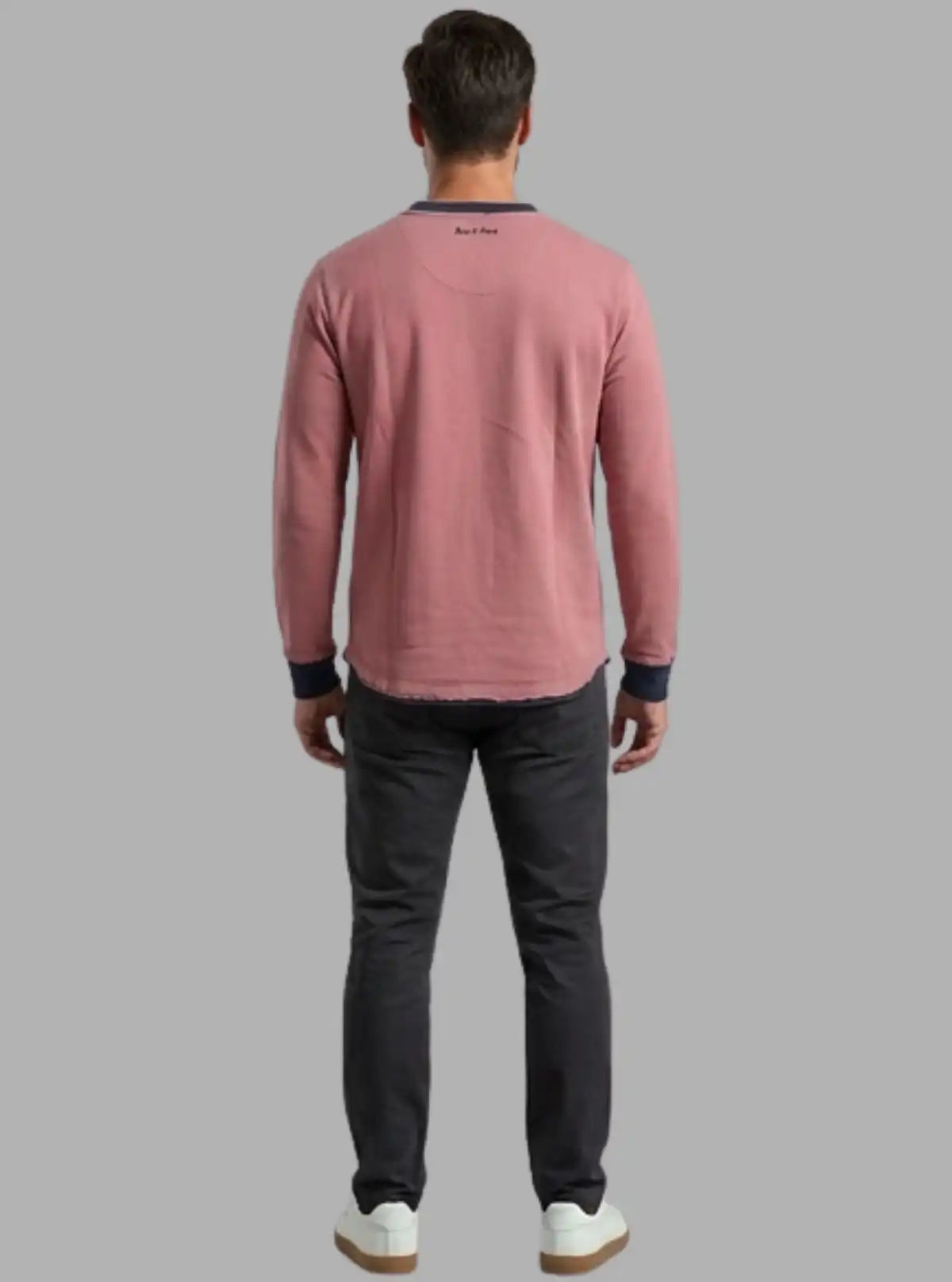 Pink V-Neck Sweatshirt for Women – Casual Comfort by Boer and Fitch