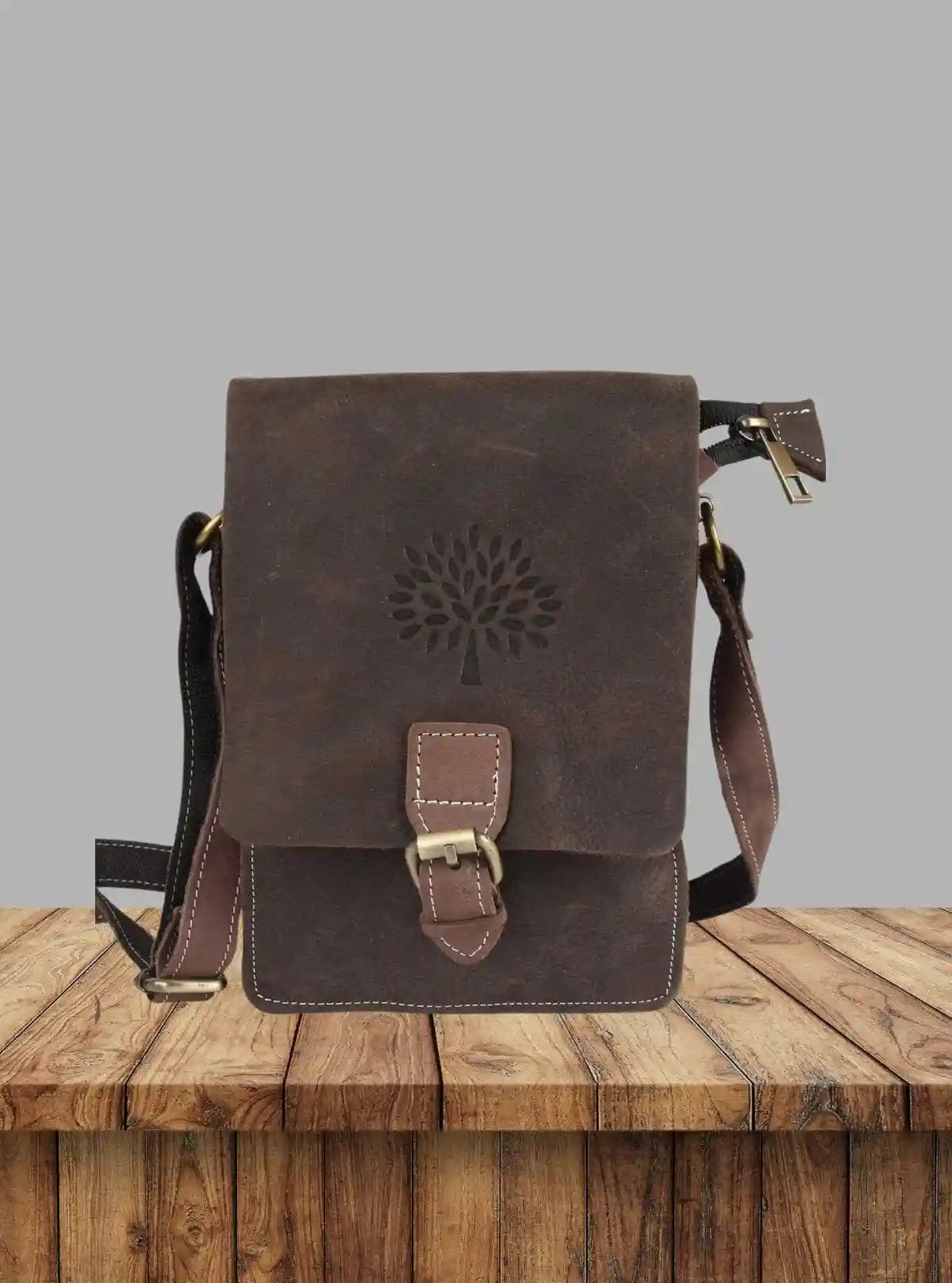 Ash Grey Men's Bag by Boer and Fitch – Stylish & Durable Everyday Bag | Buy Online at  Boer and Fitch