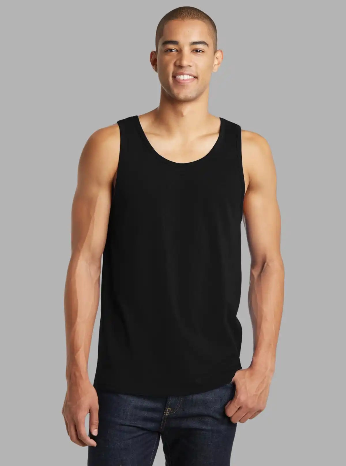 Men’s Black Tank Top – Stylish & Comfortable | Boer & Fitch