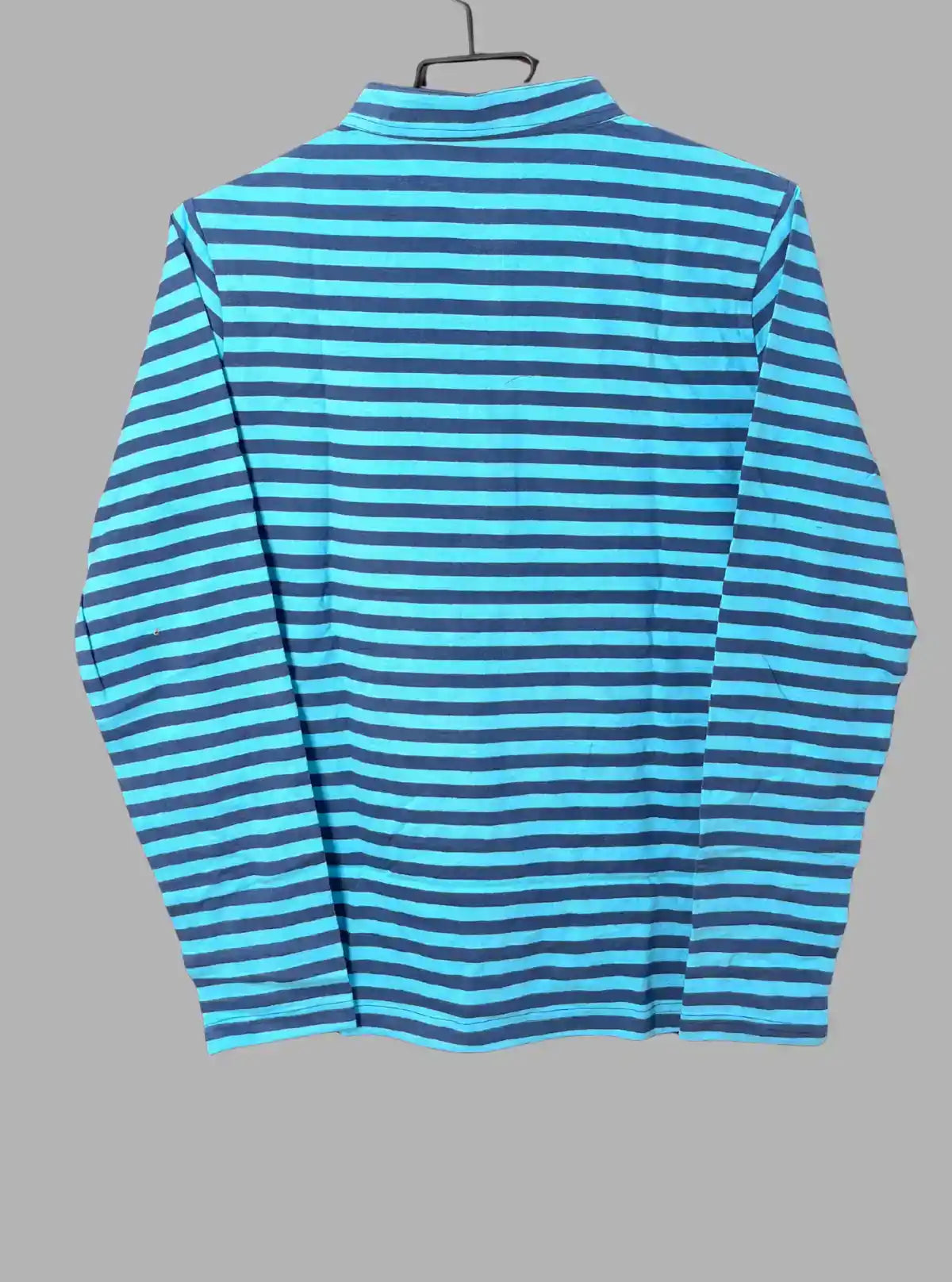 Turquoise Striped Henley T-Shirt for Men – Boer and Fitch