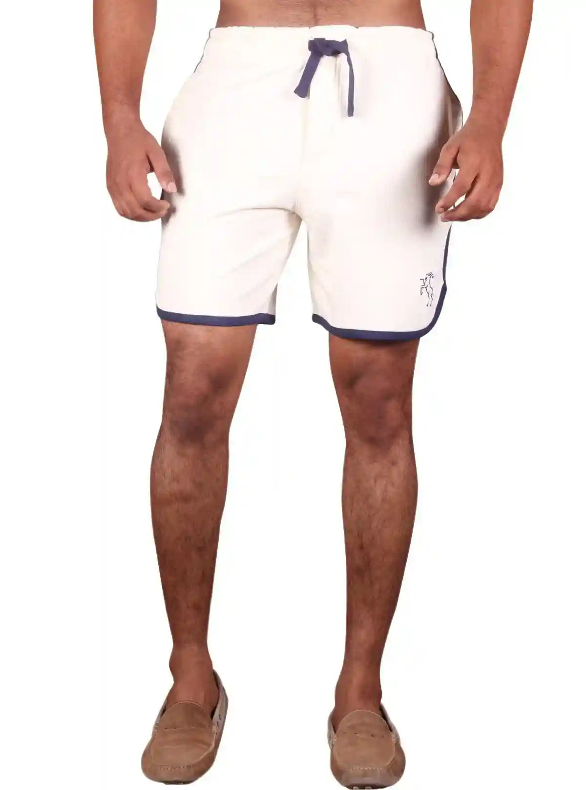 Boer and Fitch Men’s Ecru Fleece Shorts – Comfortable Casual Lounge Wear | Buy Online at  Boer and Fitch