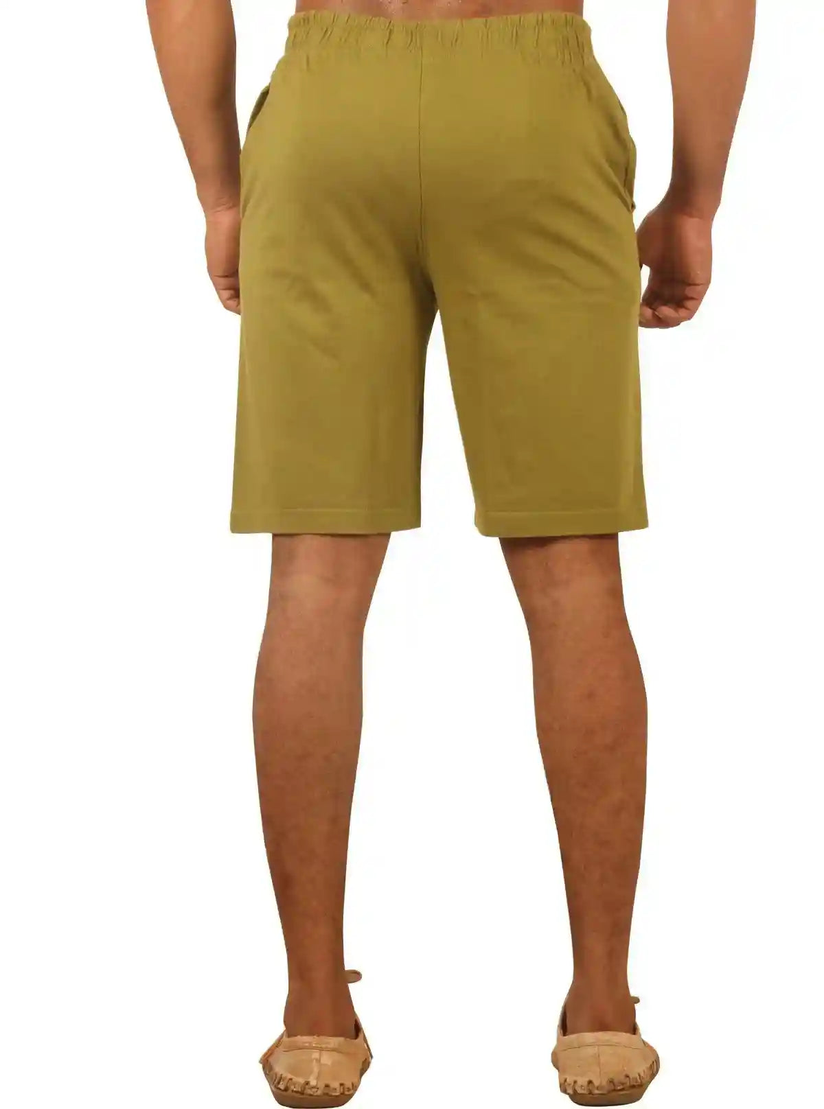 Boer and Fitch Men’s Olive Cotton Jersey Shorts – Comfortable Casual Wear | Buy Online at  Boer and Fitch