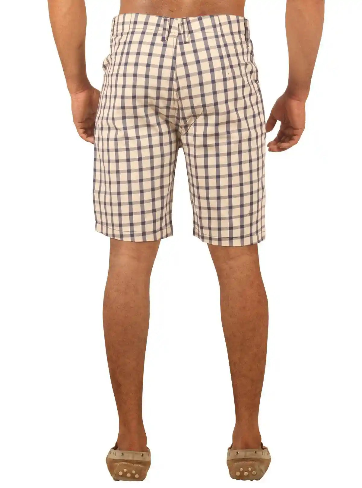 Boer and Fitch Men’s Sandal Broad Check Cotton Shorts – Casual Summer Wear | Buy Online at  Boer and Fitch